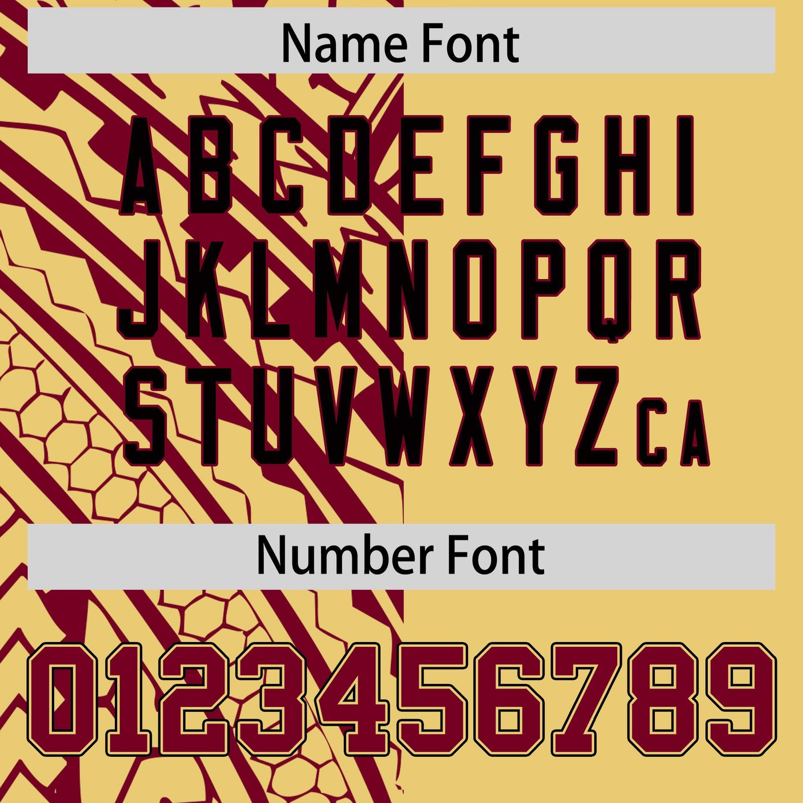 Custom Khaki Crimson Split Fashion Tribal Pattern Authentic Baseball Jersey