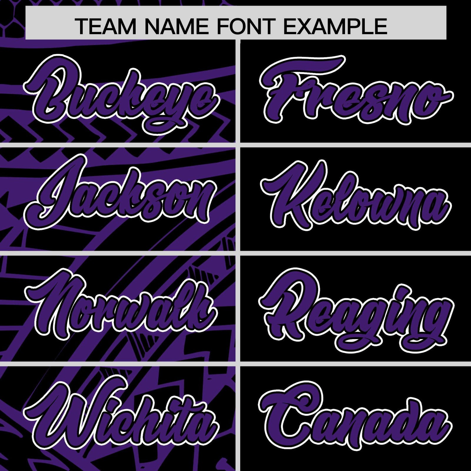 Custom Black Purple Split Fashion Tribal Pattern Authentic Baseball Jersey