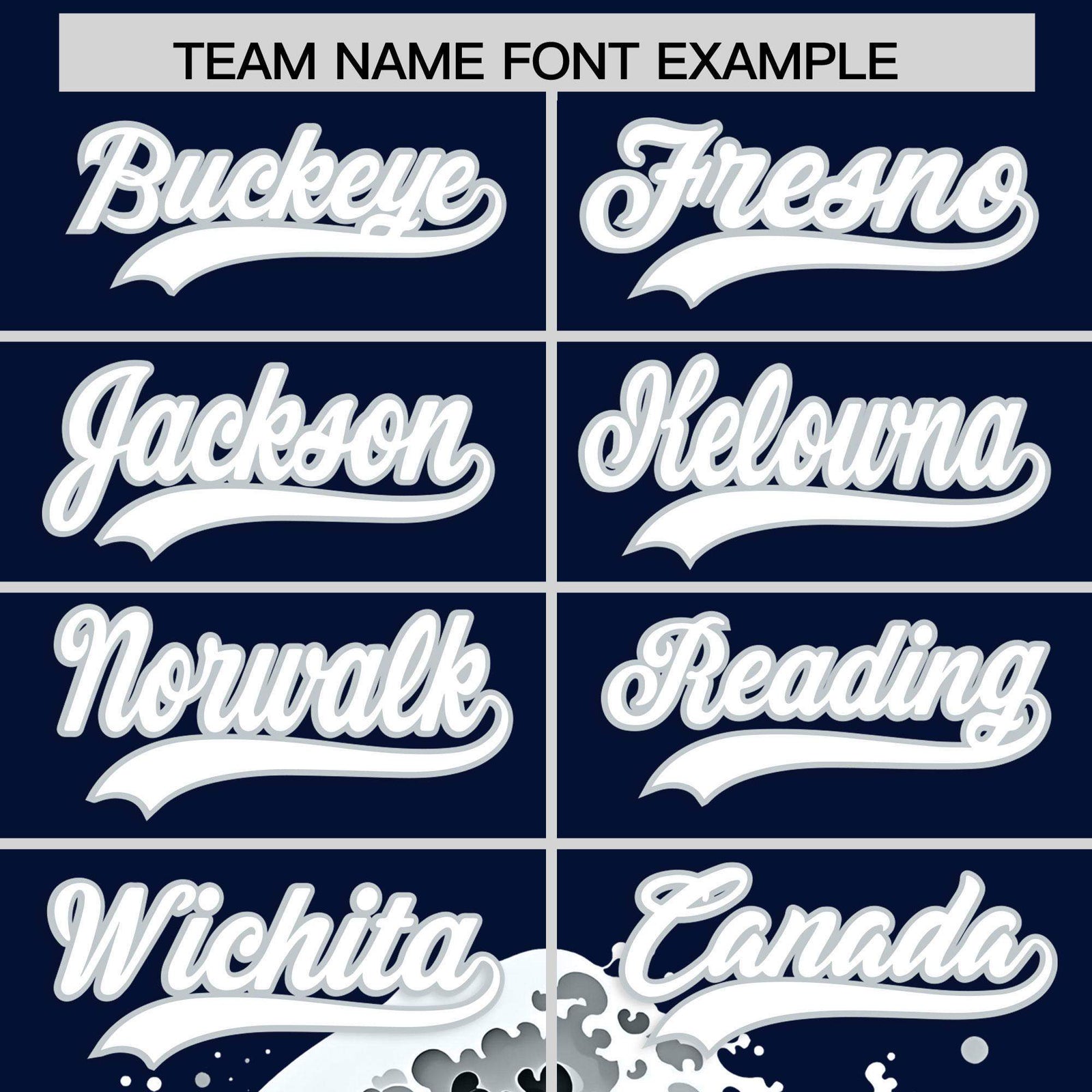 Custom Navy Wave Graffiti Pattern Authentic Baseball Jersey