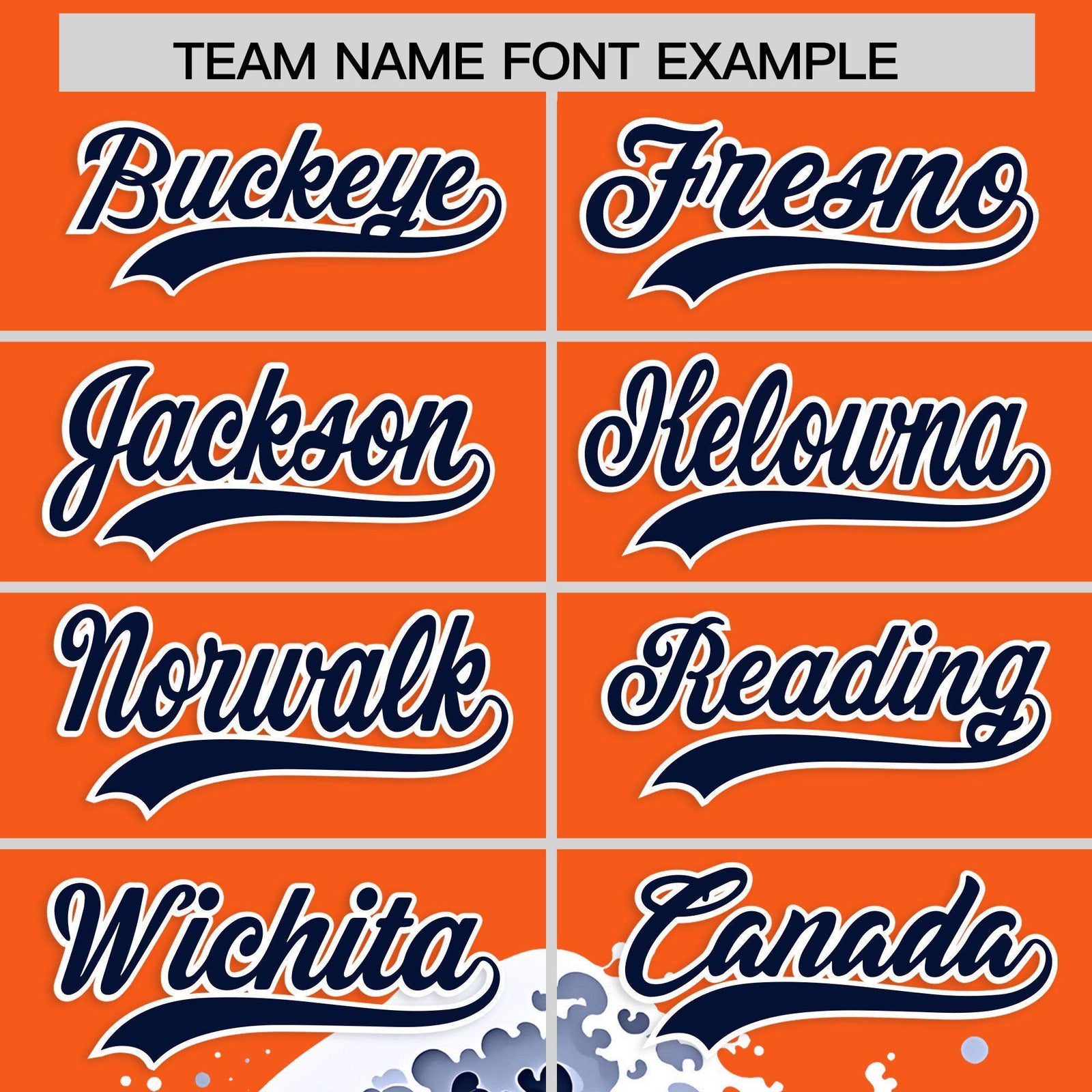 Custom Orange Wave Graffiti Pattern Authentic Baseball Jersey