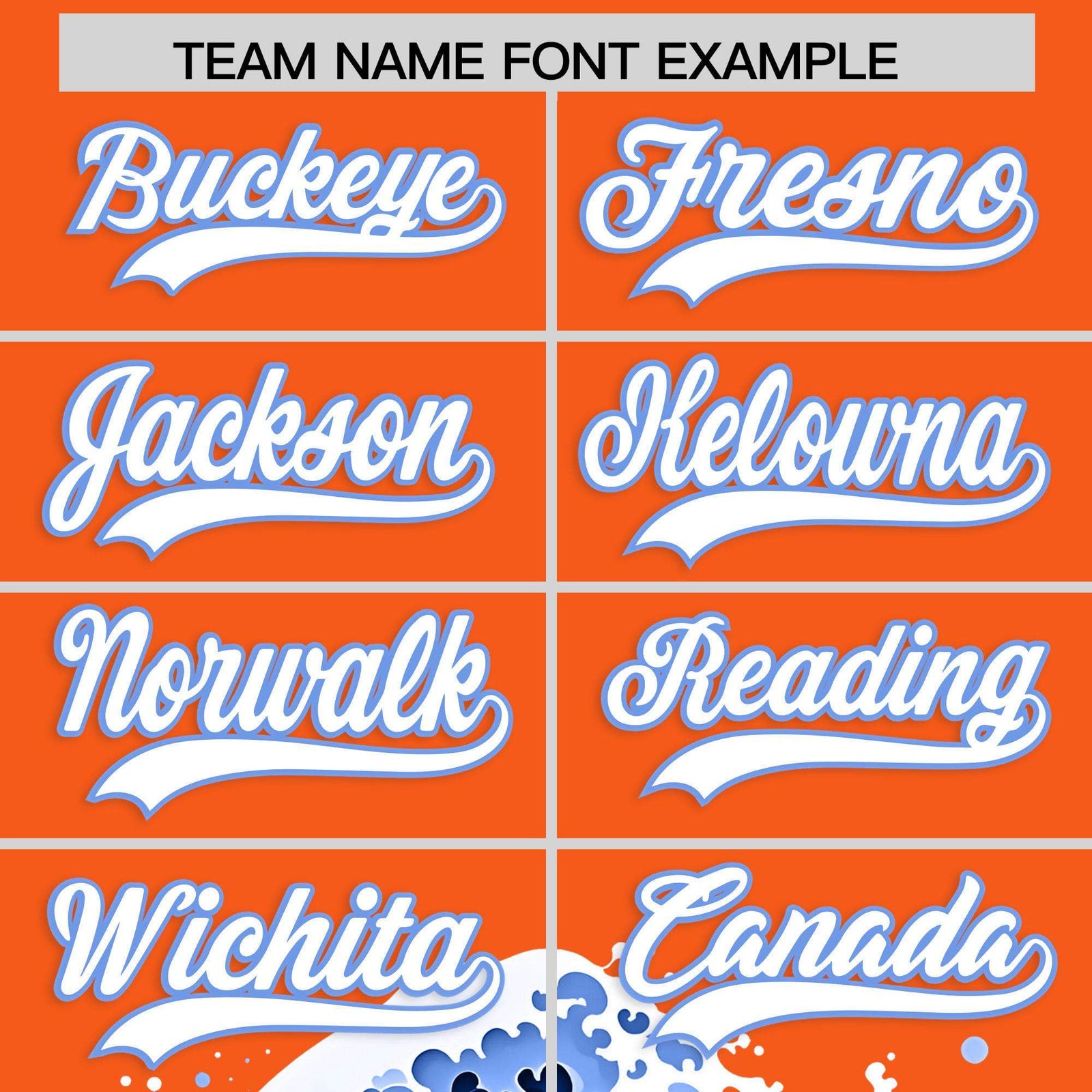 Custom Orange Wave Graffiti Pattern Authentic Baseball Jersey