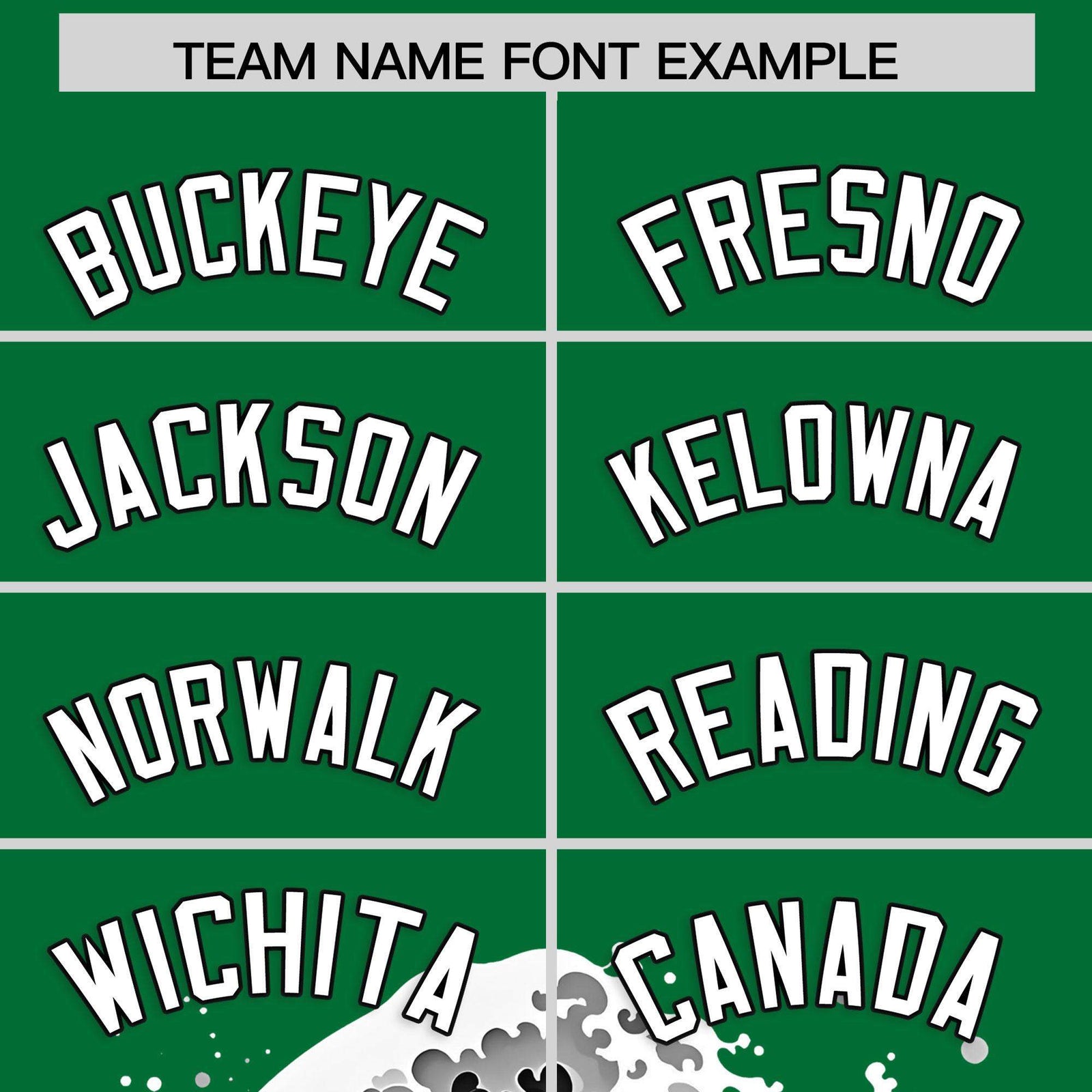 Custom Kelly Green Wave Graffiti Pattern Authentic Baseball Jersey