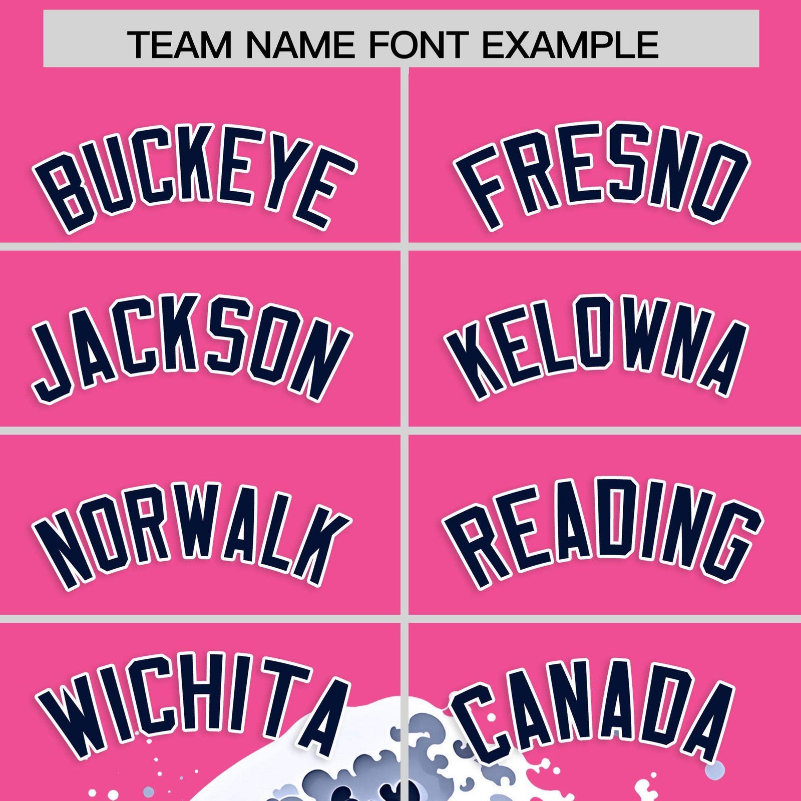 Custom Pink Wave Graffiti Pattern Authentic Baseball Jersey