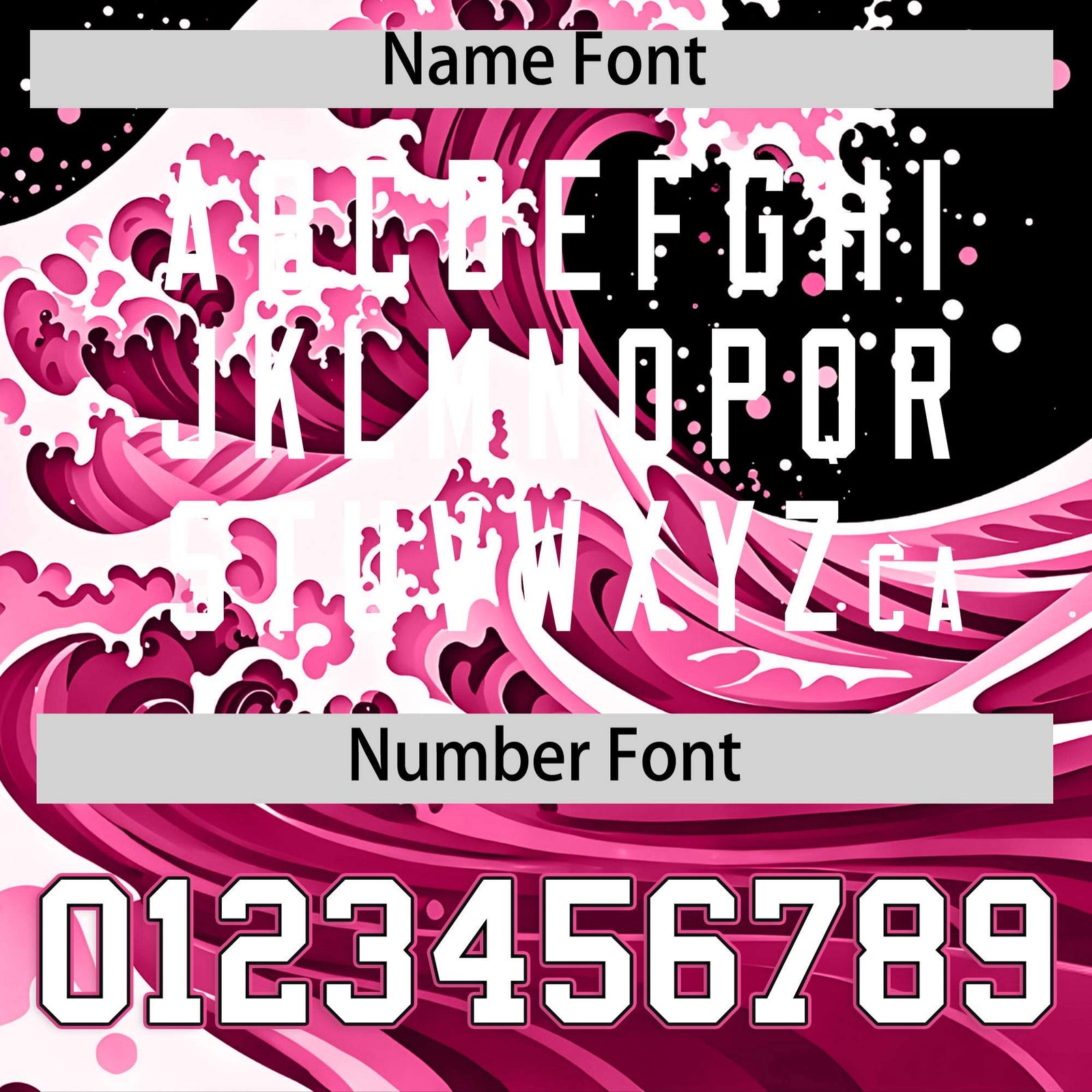 Custom Black Wave Graffiti Pattern Authentic Baseball Jersey