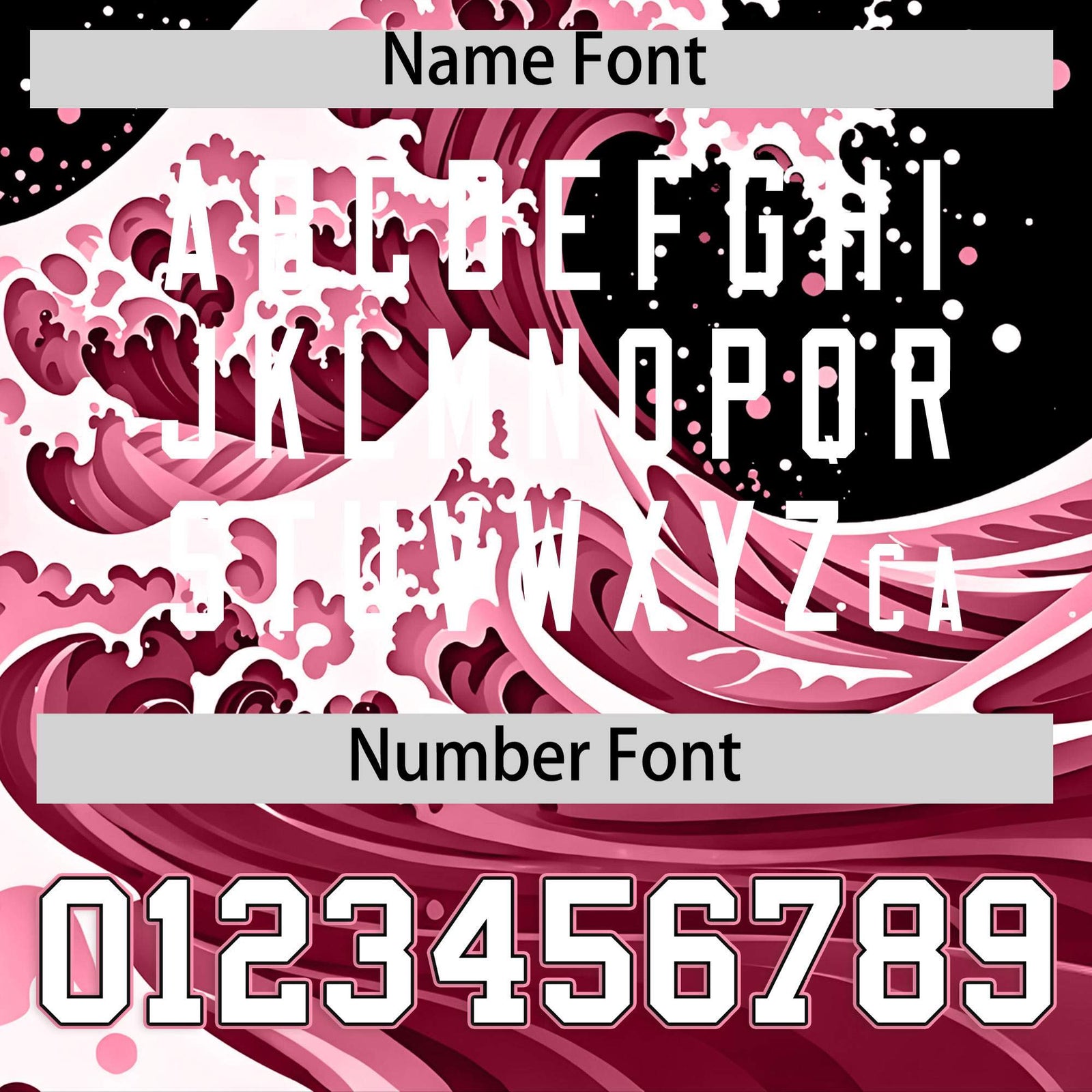 Custom Black Wave Graffiti Pattern Authentic Baseball Jersey