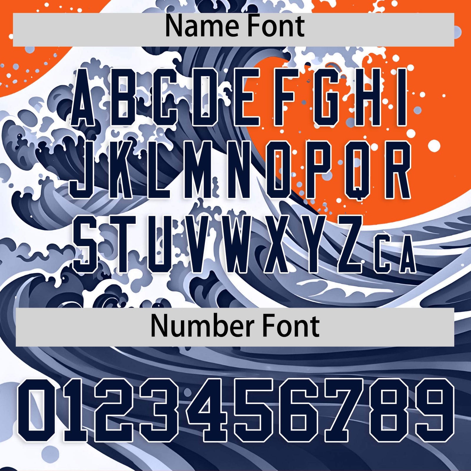 Custom Orange Wave Graffiti Pattern Authentic Baseball Jersey