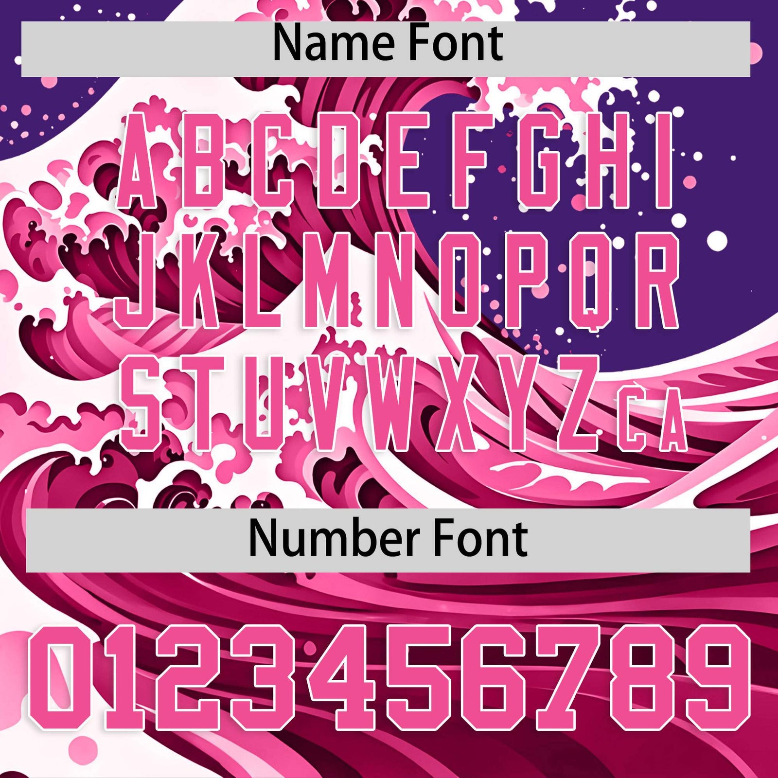 Custom Purple Wave Graffiti Pattern Authentic Baseball Jersey