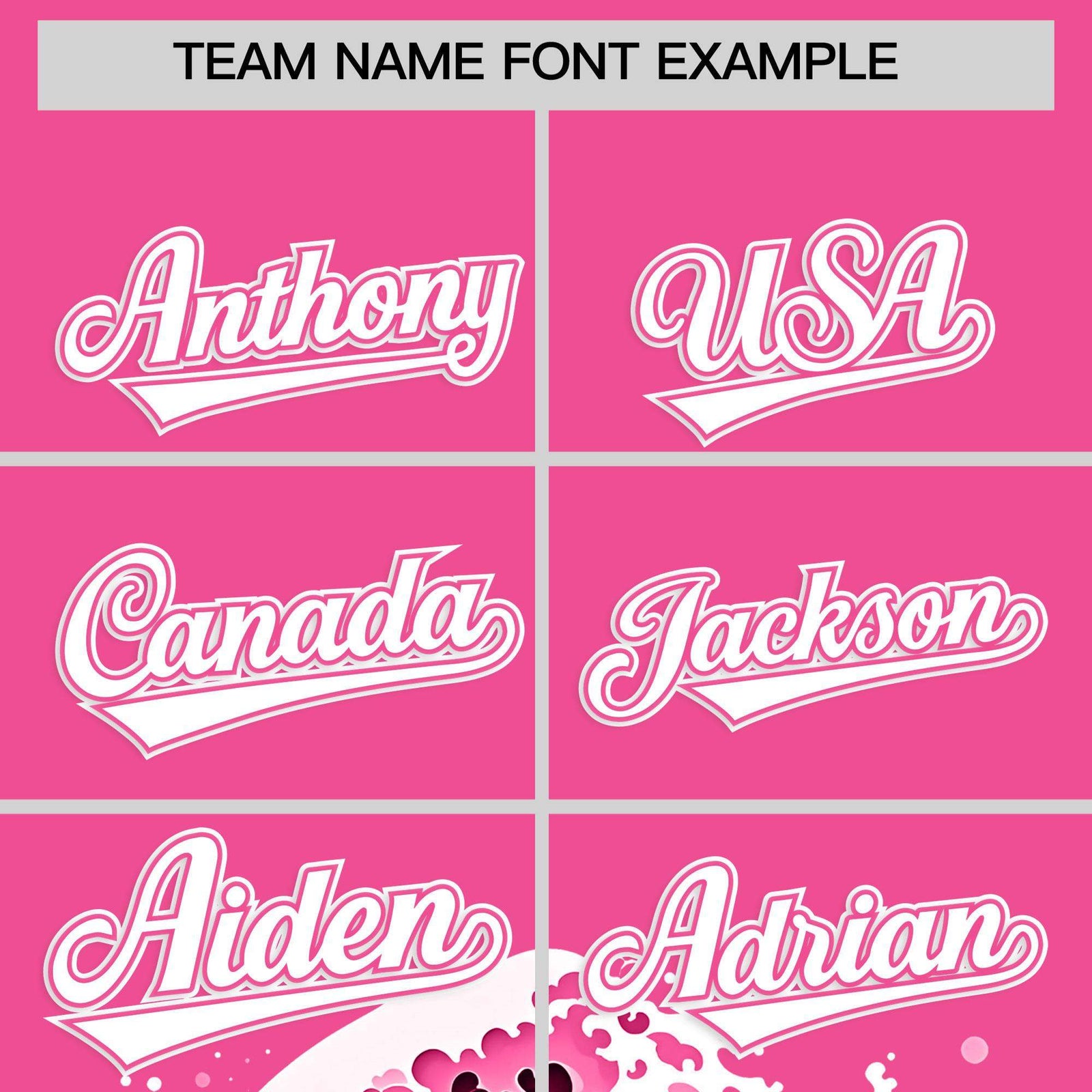 Custom Pink Wave Graffiti Pattern Authentic Baseball Jersey