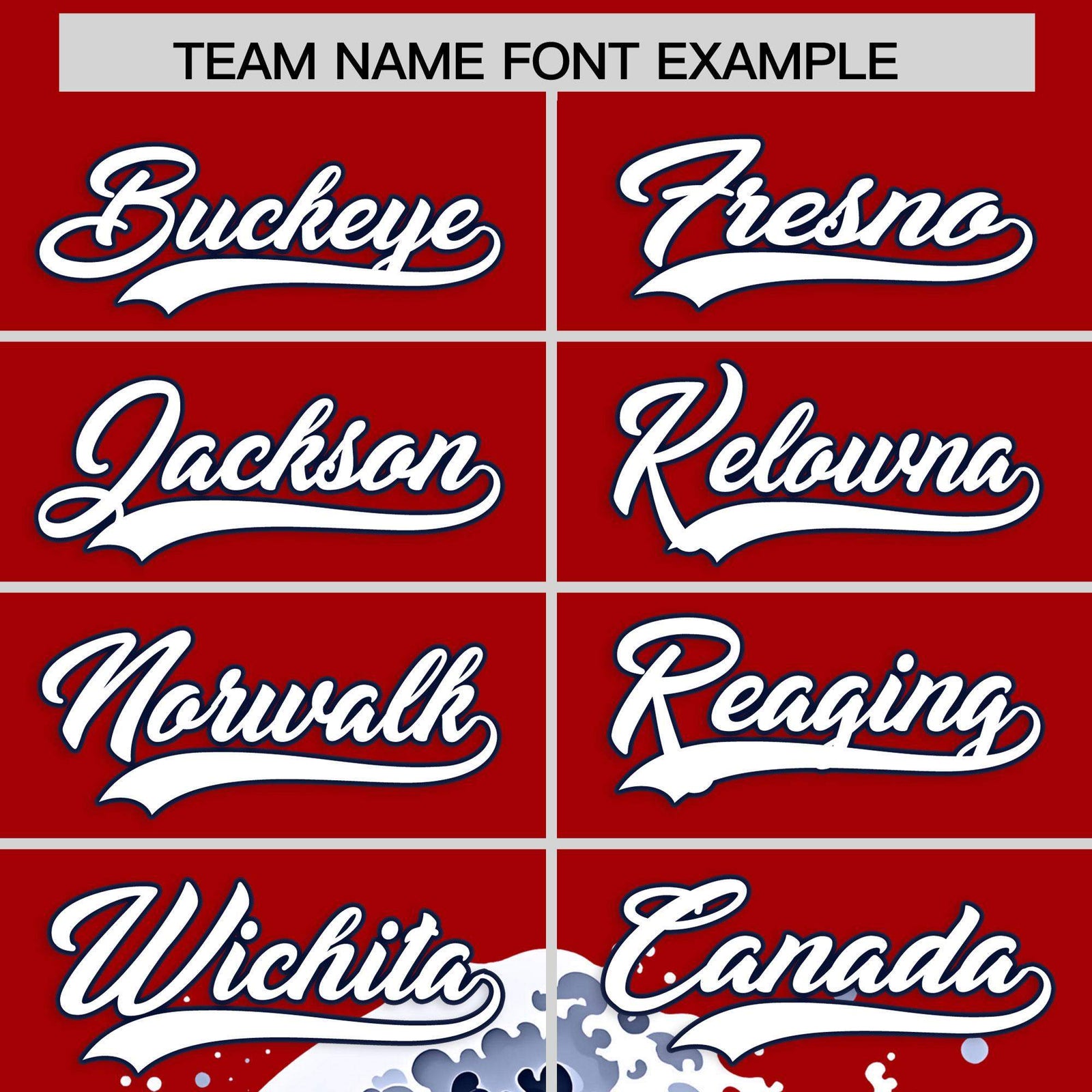 Custom Red Wave Graffiti Pattern Authentic Baseball Jersey