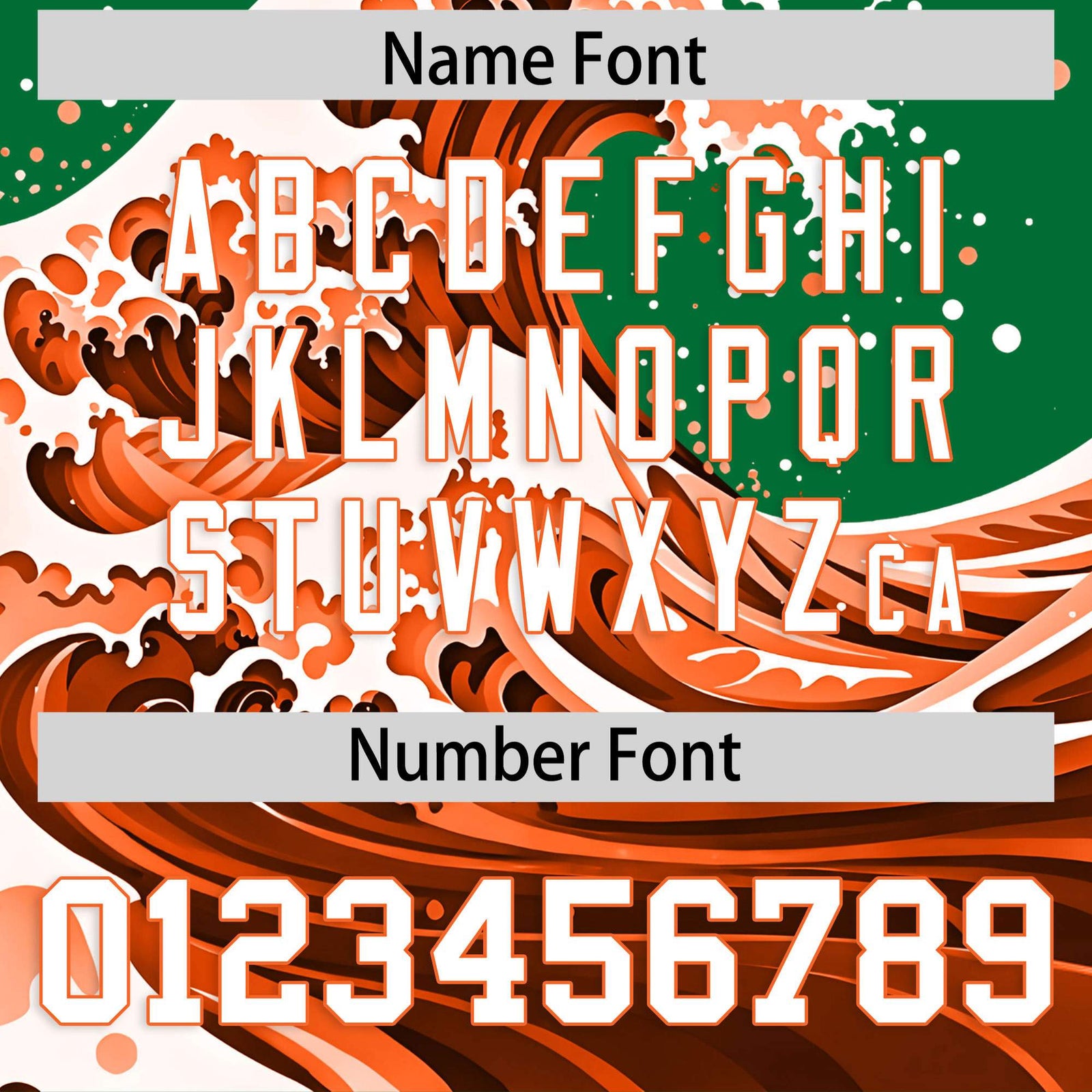 Custom Kelly Green Wave Graffiti Pattern Authentic Baseball Jersey