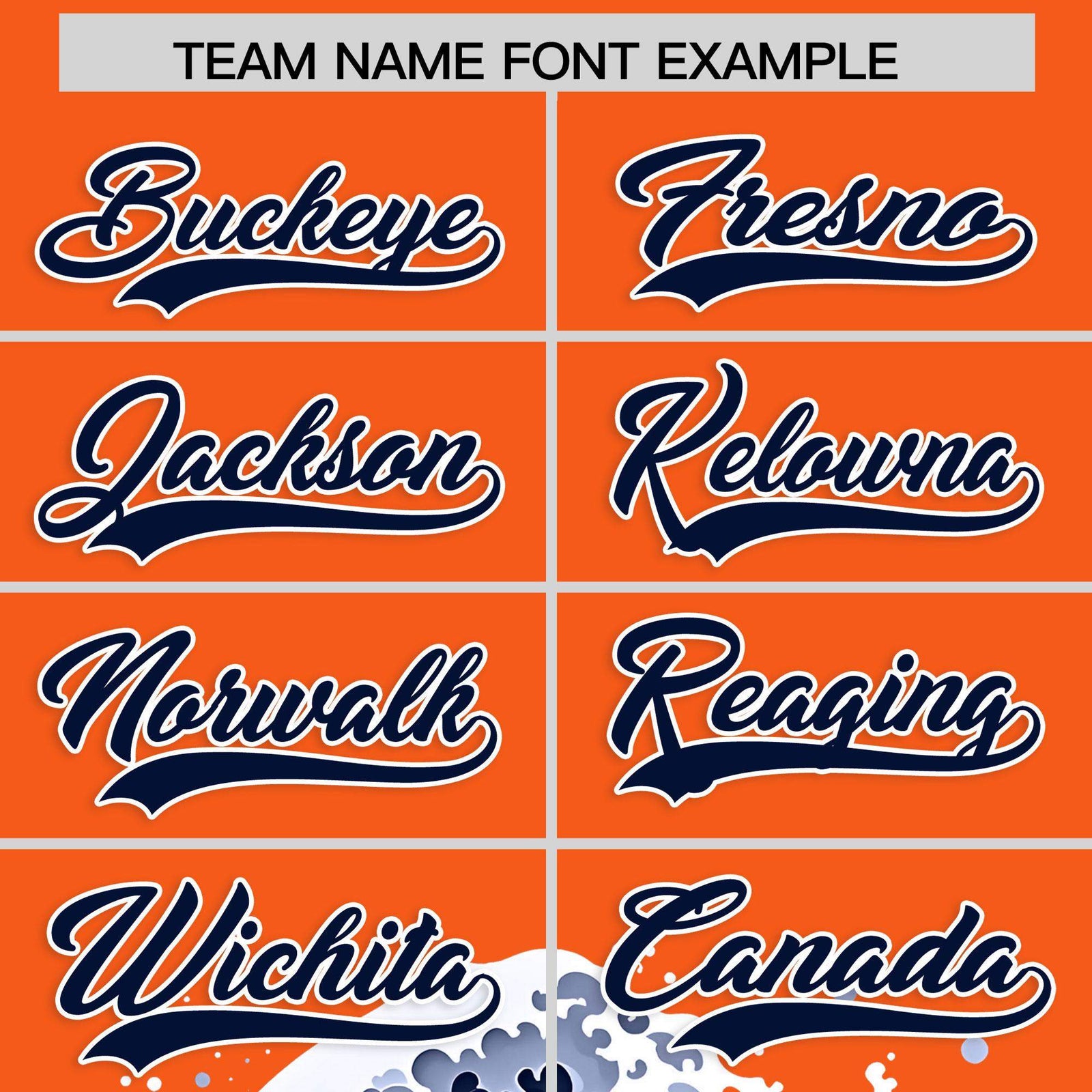 Custom Orange Wave Graffiti Pattern Authentic Baseball Jersey