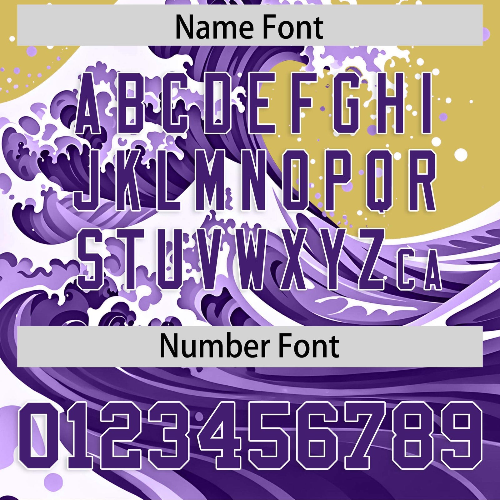 Custom Old Gold Wave Graffiti Pattern Authentic Baseball Jersey