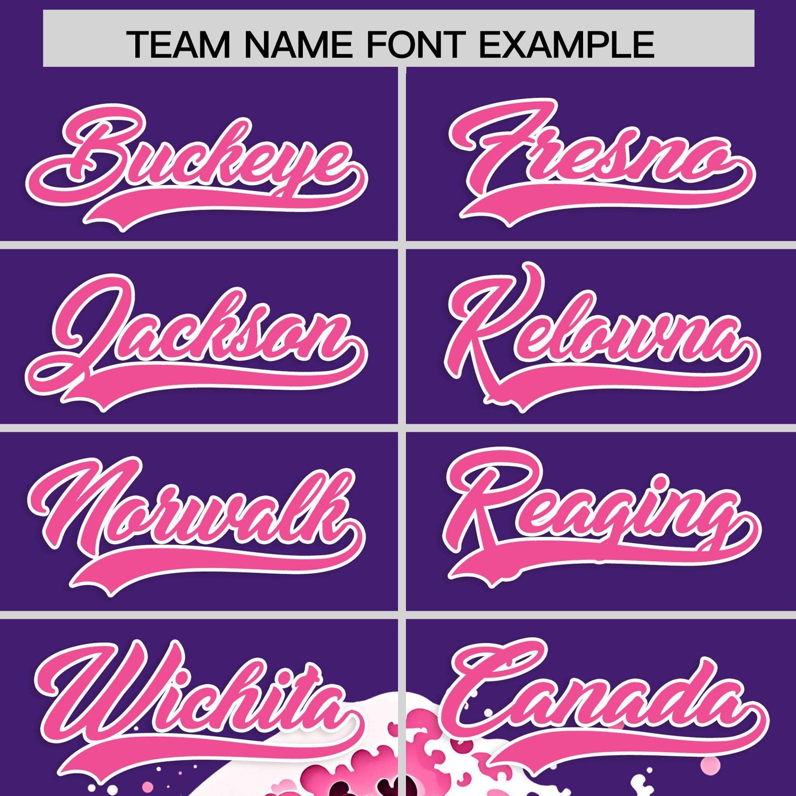 Custom Purple Wave Graffiti Pattern Authentic Baseball Jersey