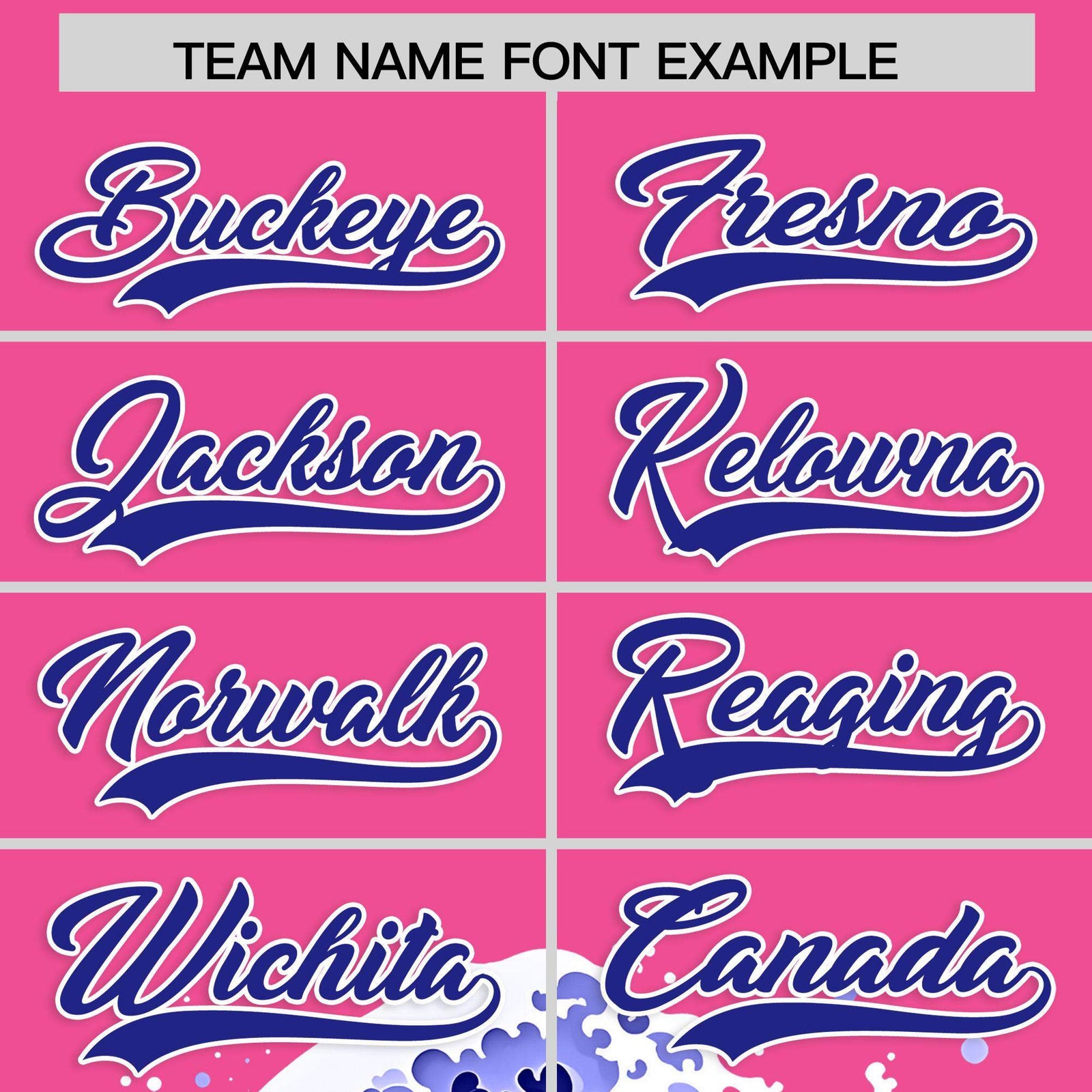 Custom Pink Wave Graffiti Pattern Authentic Baseball Jersey