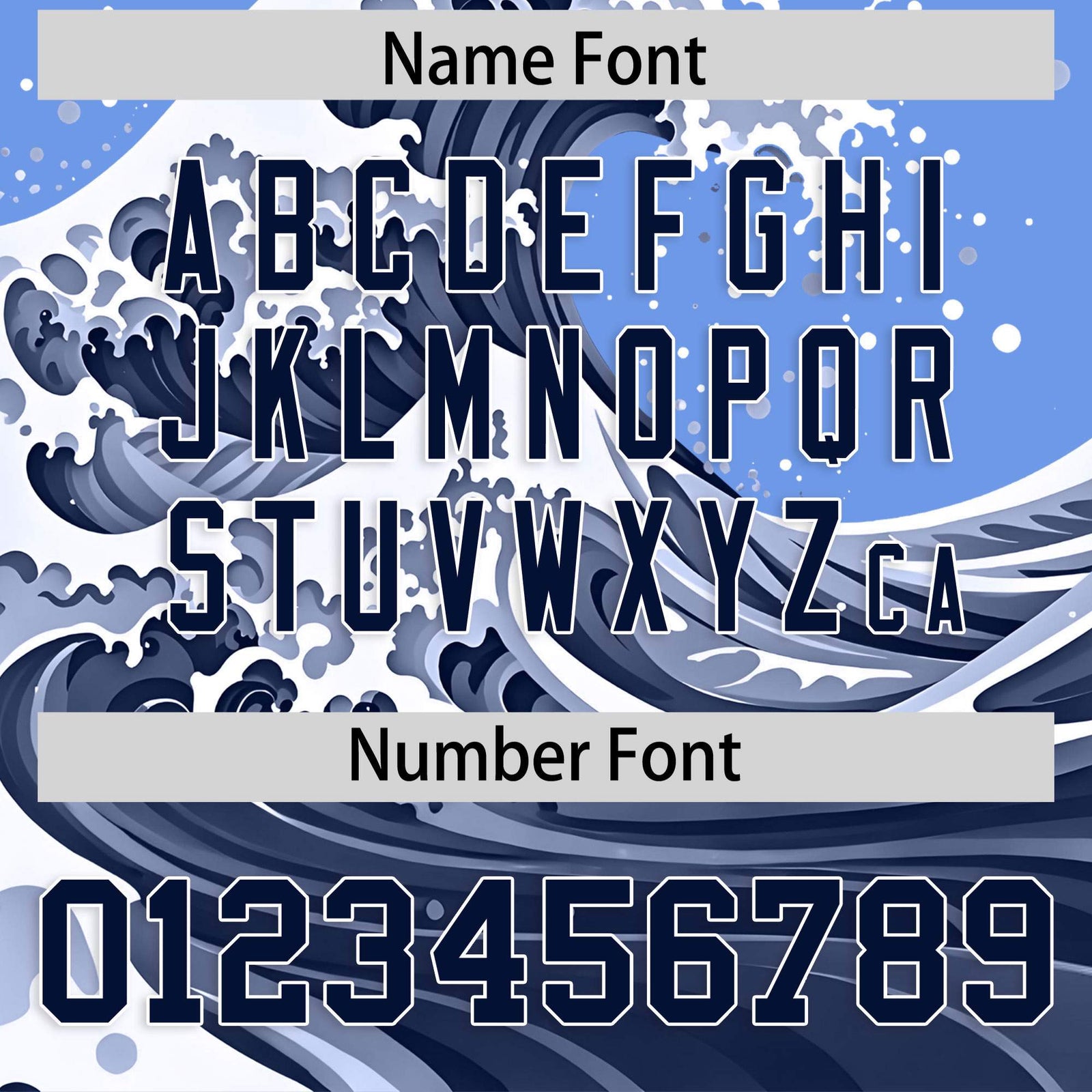 Custom Light Blue Wave Graffiti Pattern Authentic Baseball Jersey