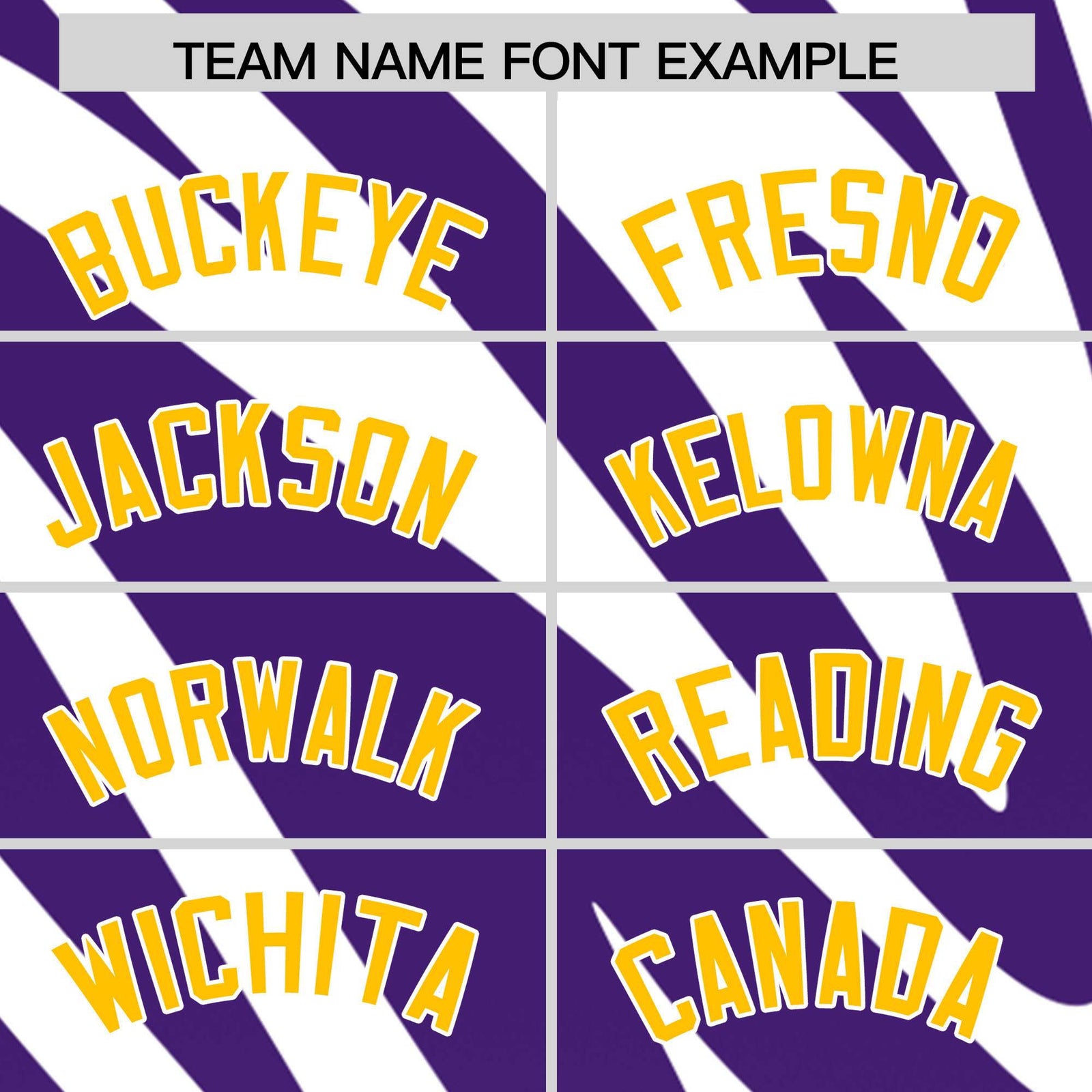 Custom Purple White Tiger Stripe Gradient Animal Print Personalized Team Shirt Baseball Jersey