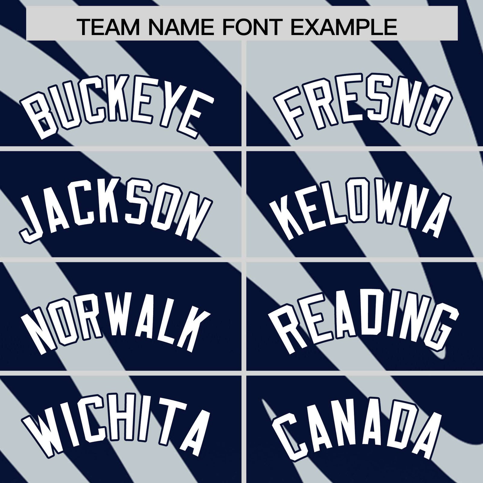 Custom Navy Silver Tiger Stripe Gradient Animal Print Personalized Team Shirt Baseball Jersey