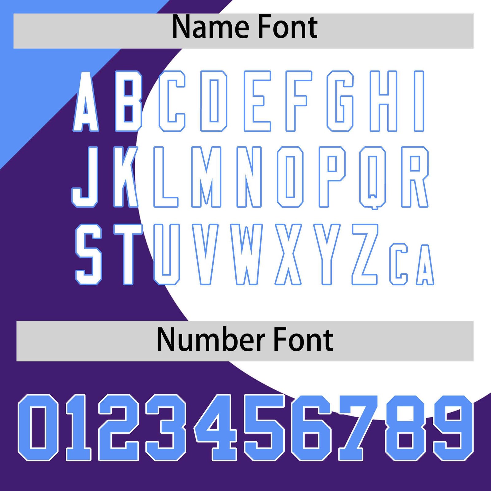 Custom Purple Powder Blue-White Color Block Personalized Half Heart Pattern Authentic Baseball Jersey