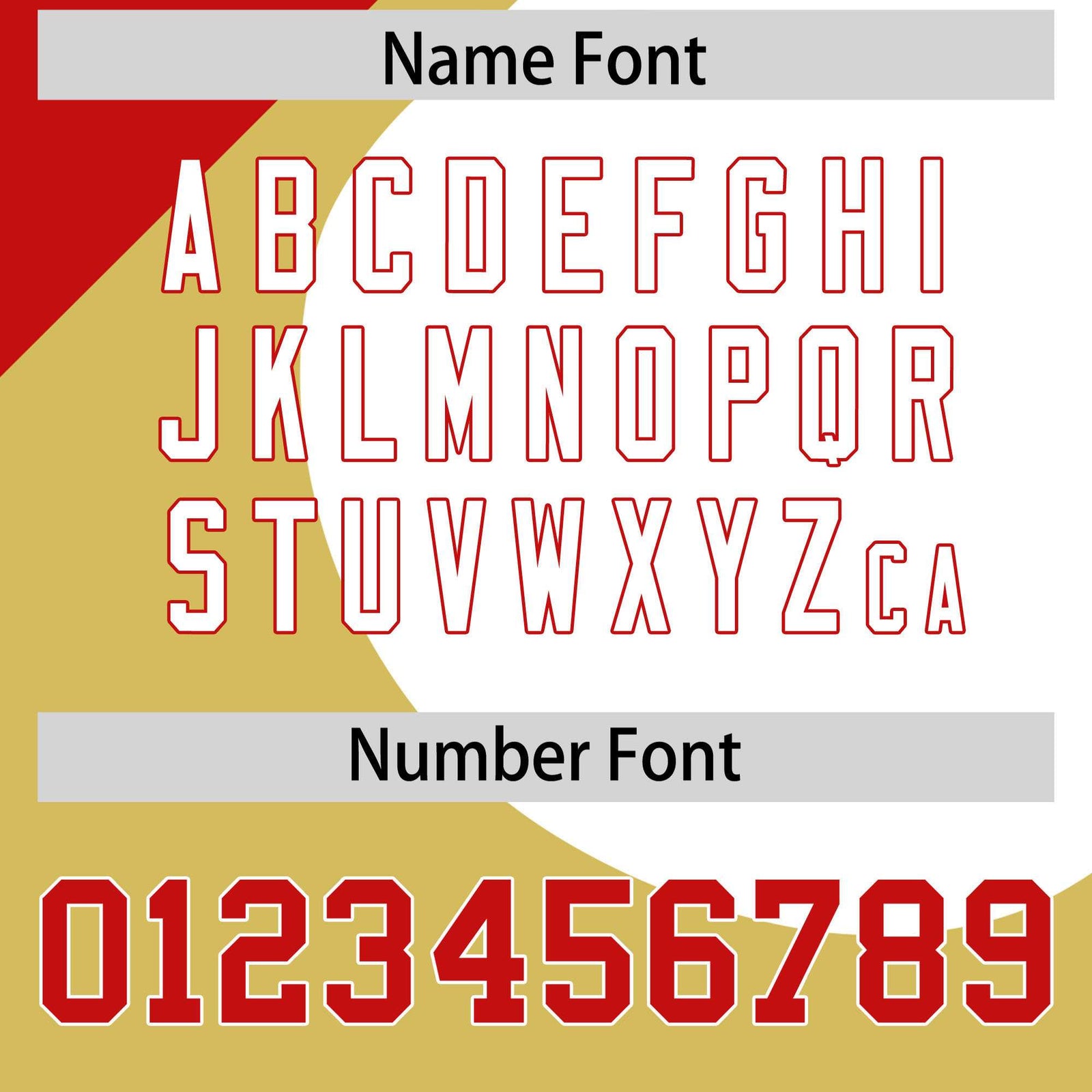 Custom Old Gold Red-White Color Block Personalized Half Heart Pattern Authentic Baseball Jersey