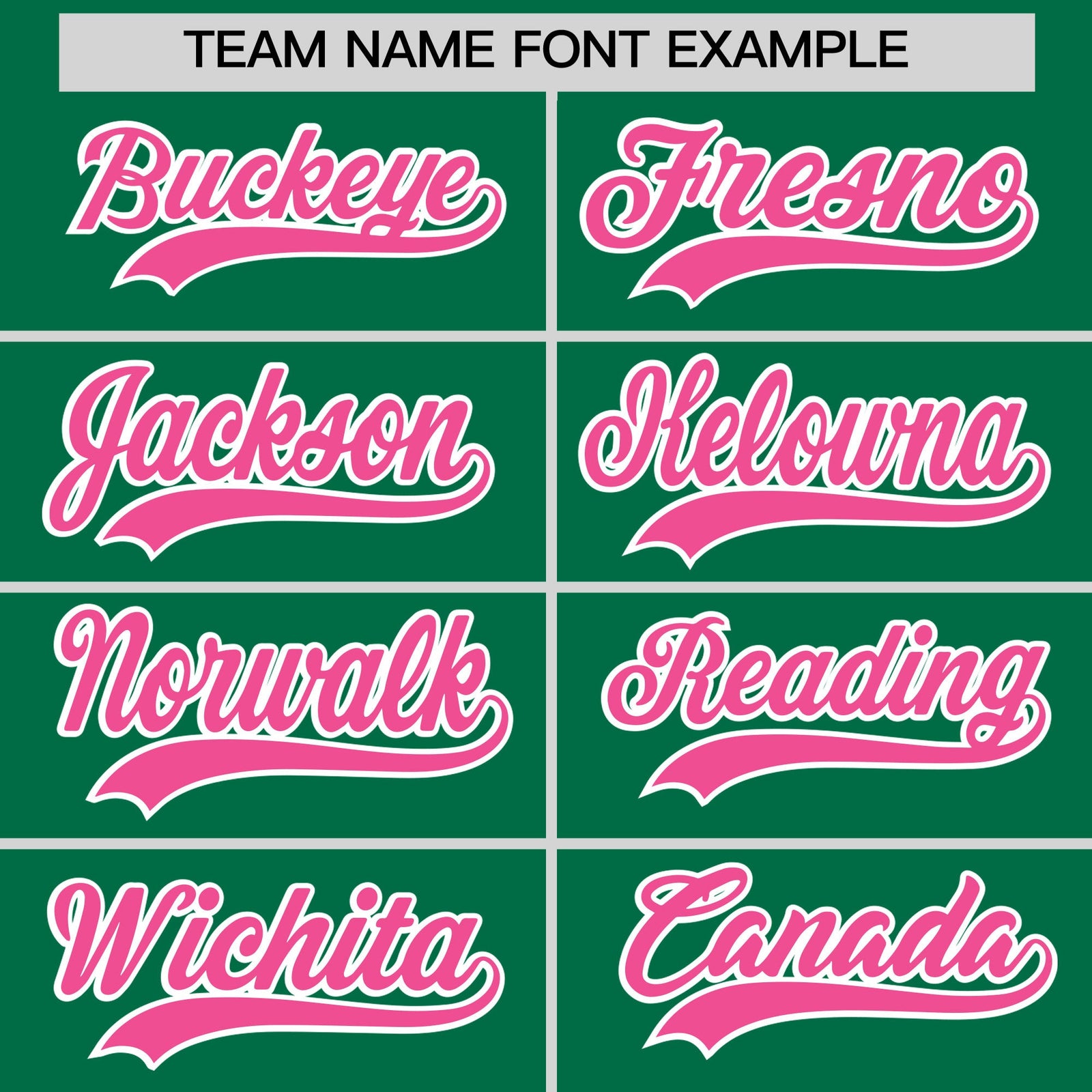 Custom Kelly Green Pink Side Camo Style Personalization Baseball Jersey| KXKSHOP