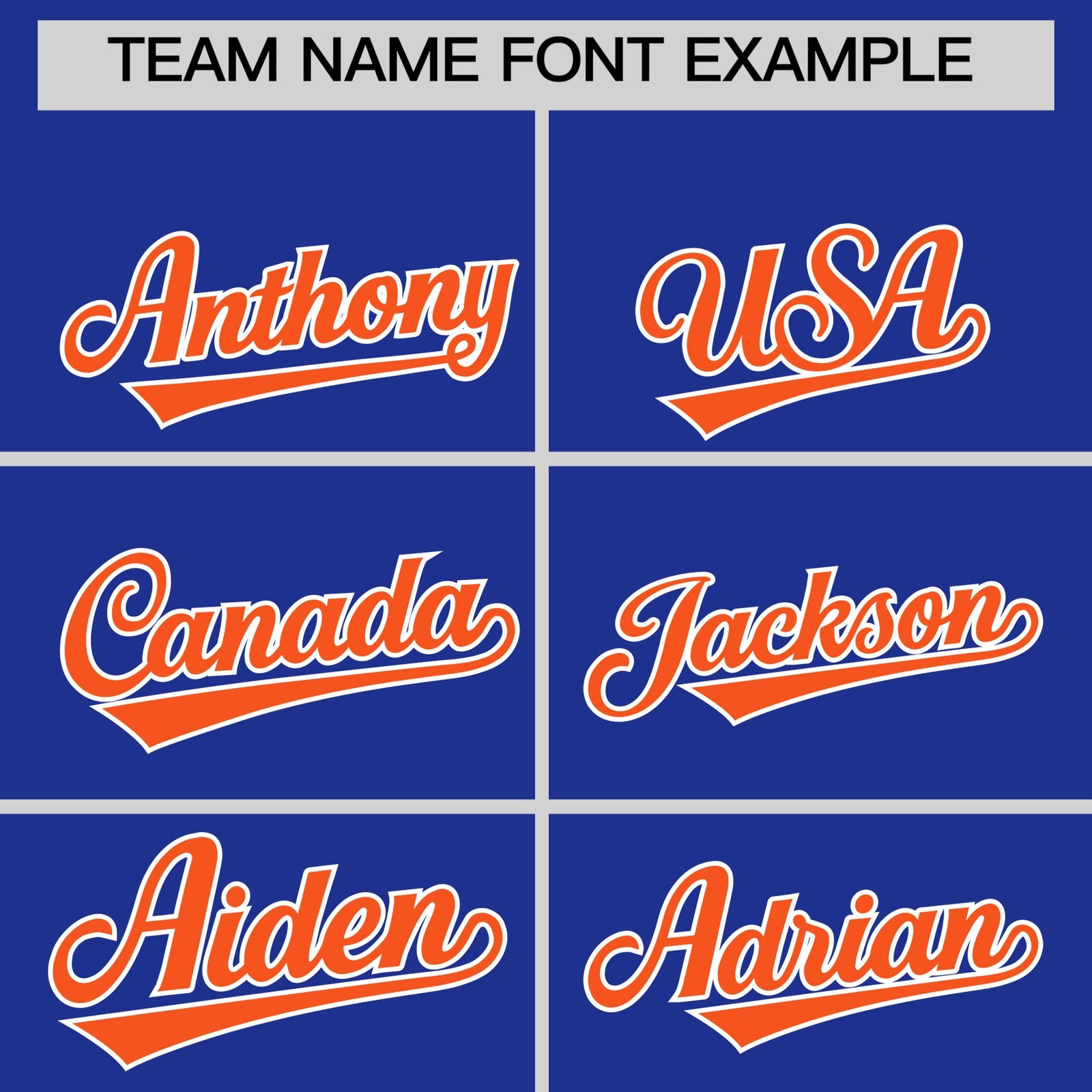 Custom Royal Blue Orange Side Camo Style Personalization Baseball Jersey| KXKSHOP