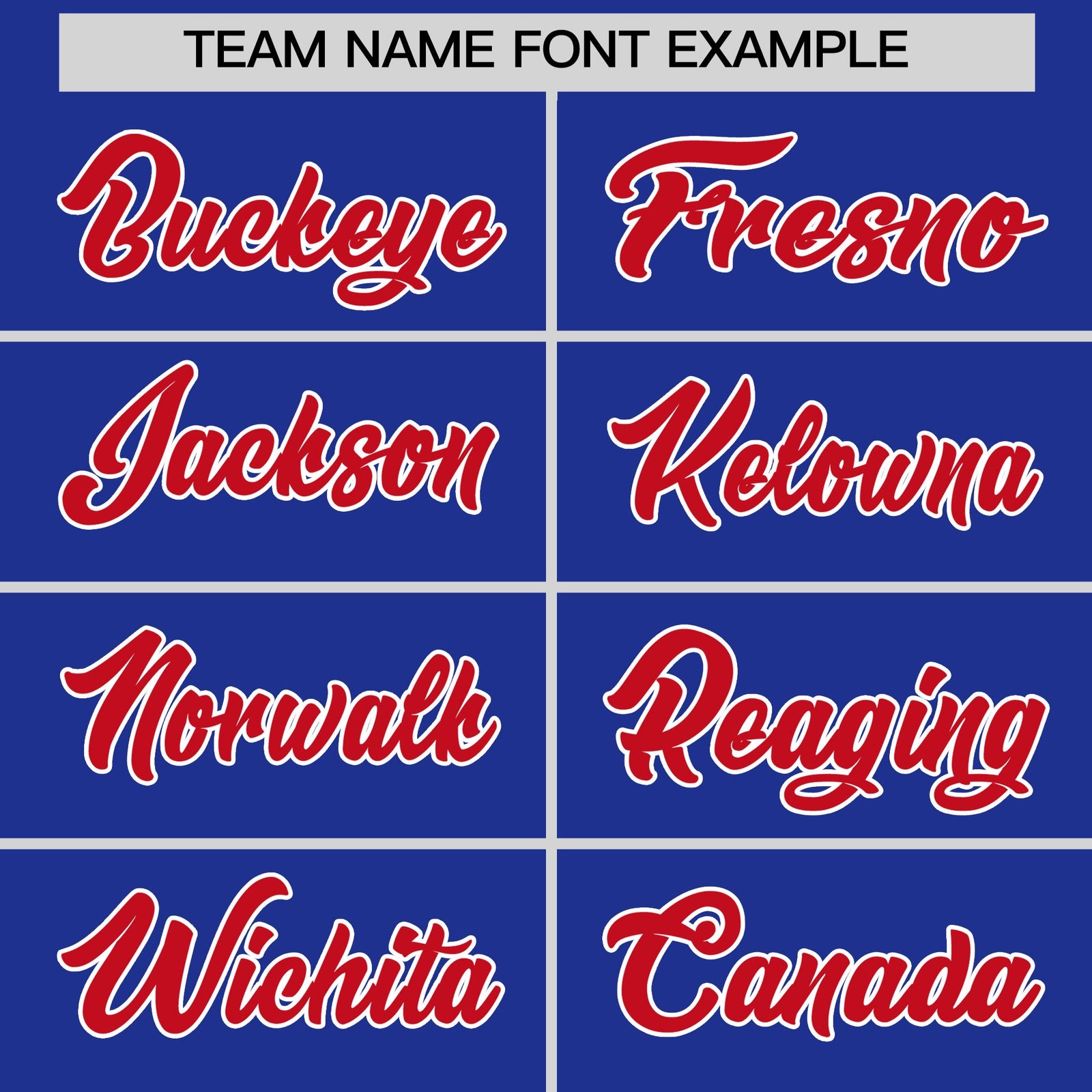 Custom Royal Blue Red Side Camo Style Personalization Baseball Jersey| KXKSHOP