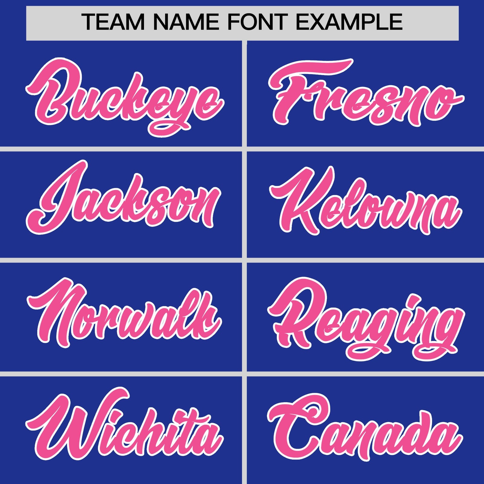 Custom Royal Blue Pink Side Camo Style Personalization Baseball Jersey| KXKSHOP