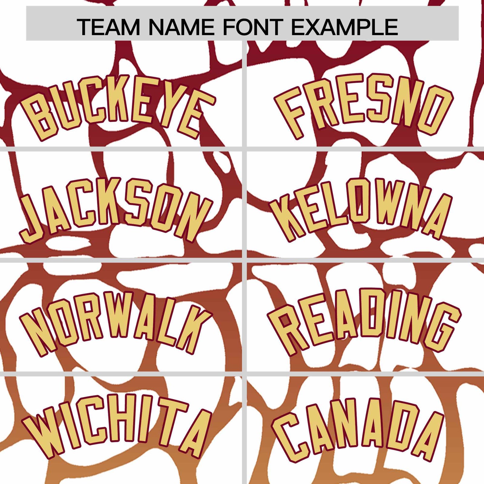 Custom Crimson Khaki Giraffe Graffiti Pattern Authentic Baseball Jersey