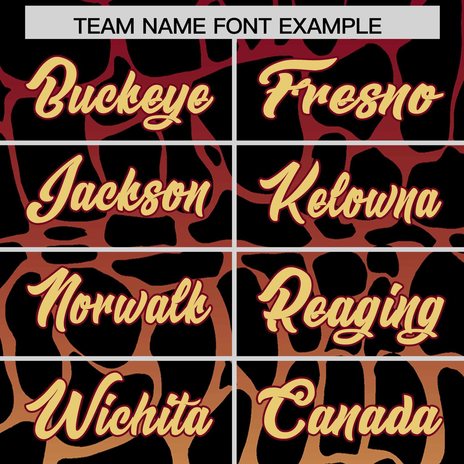 Custom Crimson Khaki Giraffe Graffiti Pattern Authentic Baseball Jersey