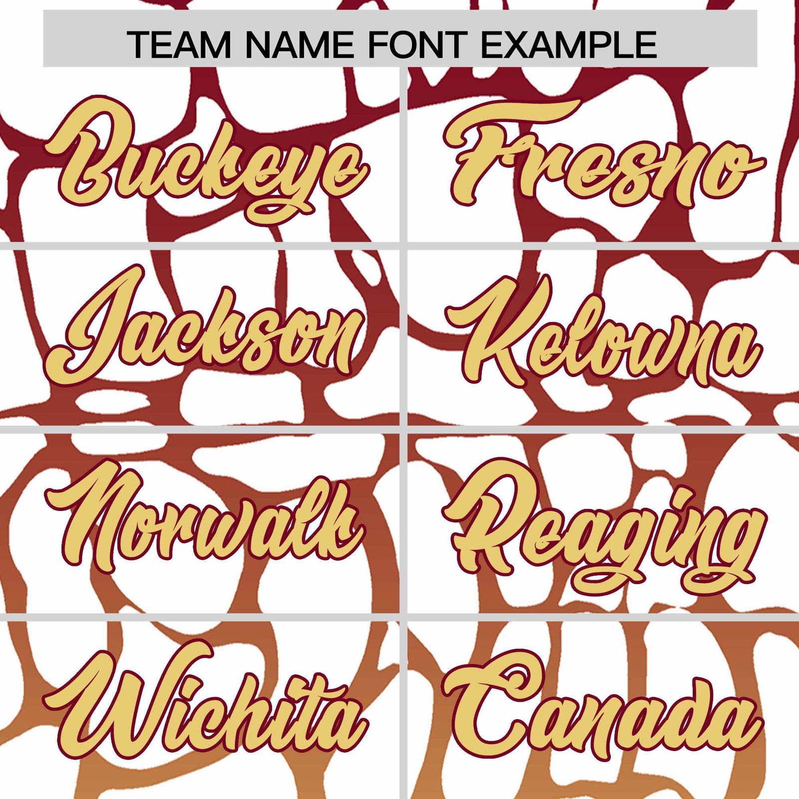 Custom Crimson Khaki Giraffe Graffiti Pattern Authentic Baseball Jersey