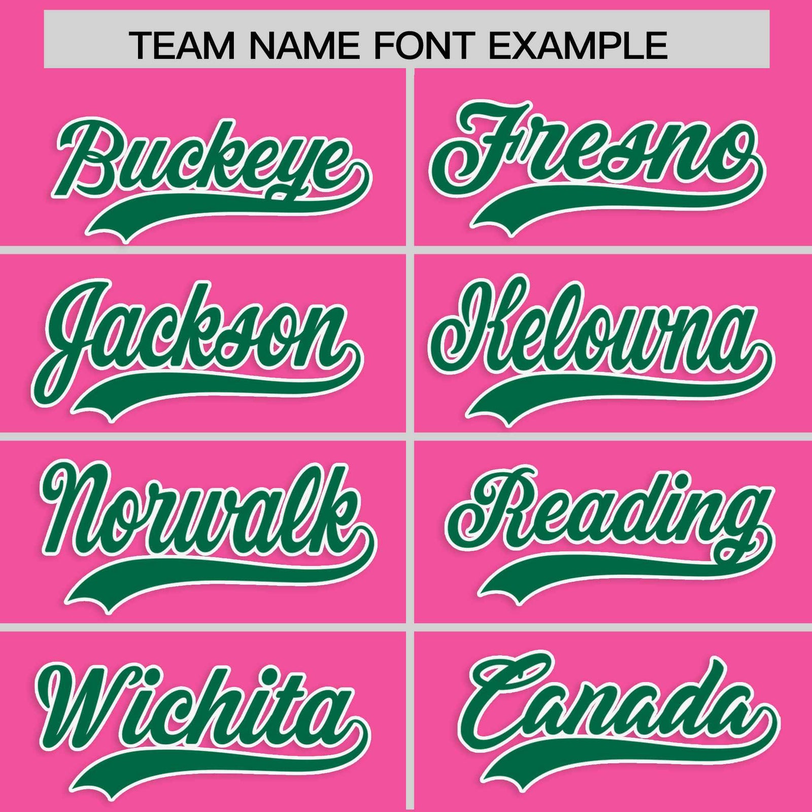 Custom Pink Kelly Green Personalized Classic Authentic Baseball Jersey