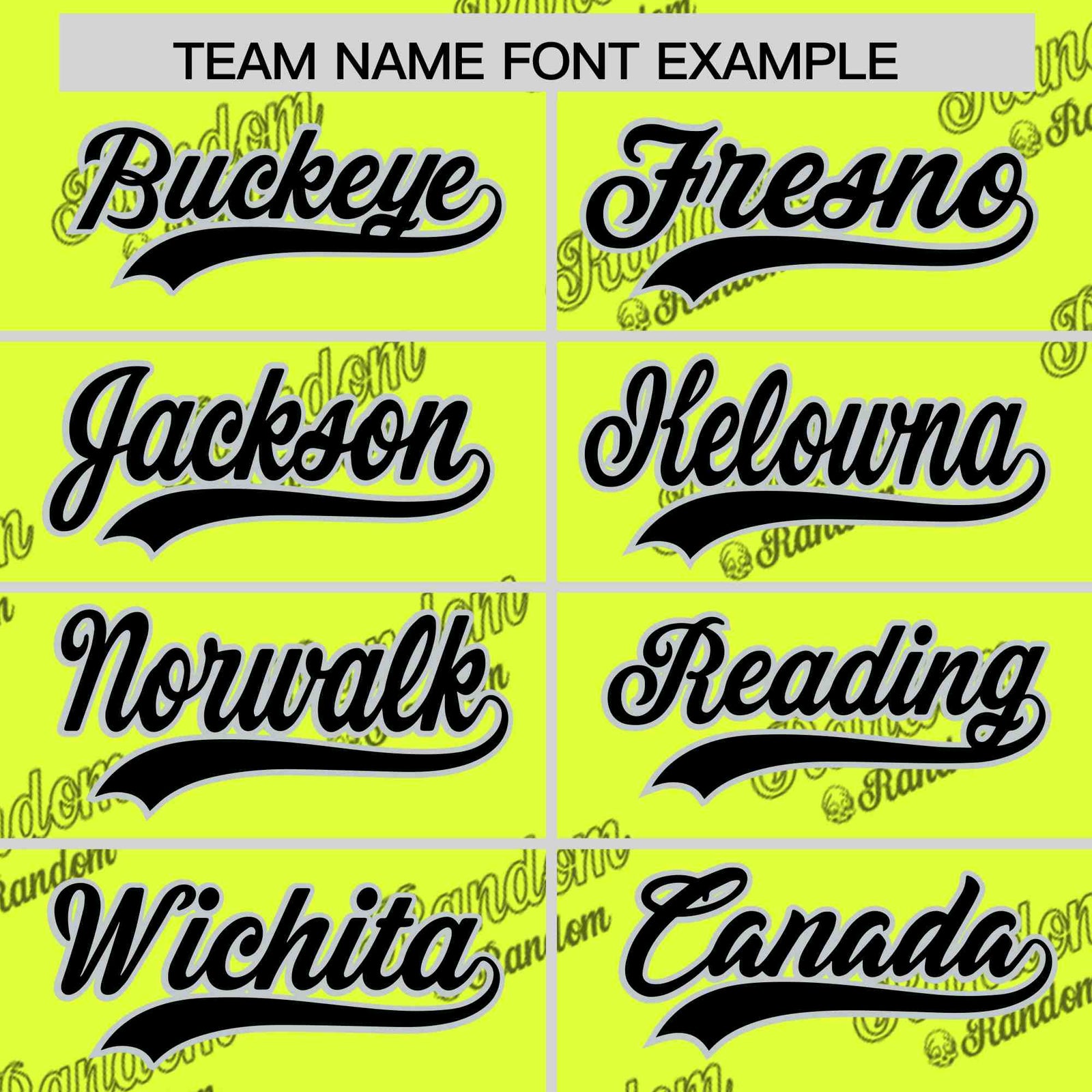 Custom Fluorescent Green Black Full Button Text Graffiti Pattern Authentic Baseball Jersey