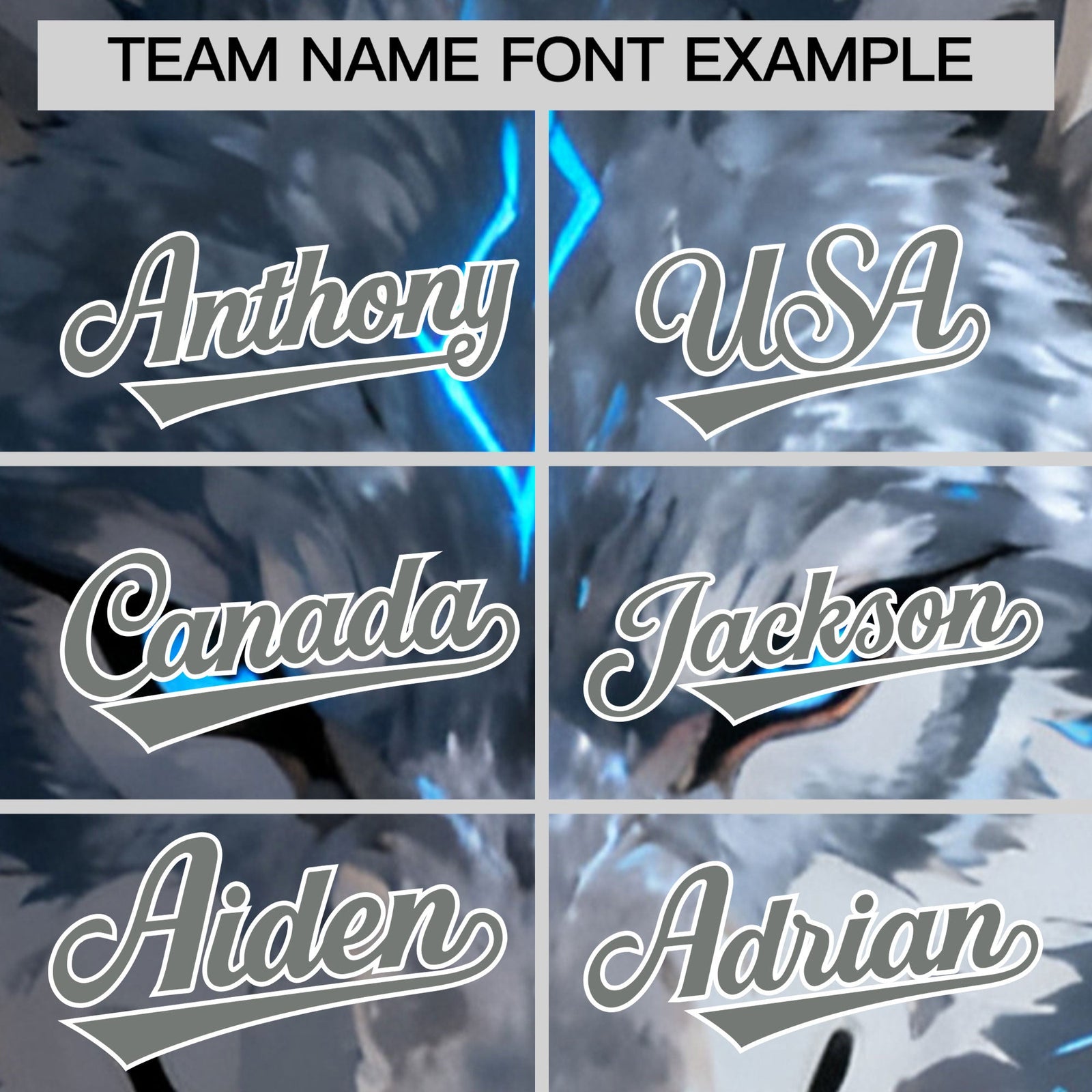 Custom Dark Blue Gray White Wolf Animal Series Personalization Graffiti Pattern Baseball Jersey| KXKSHOP