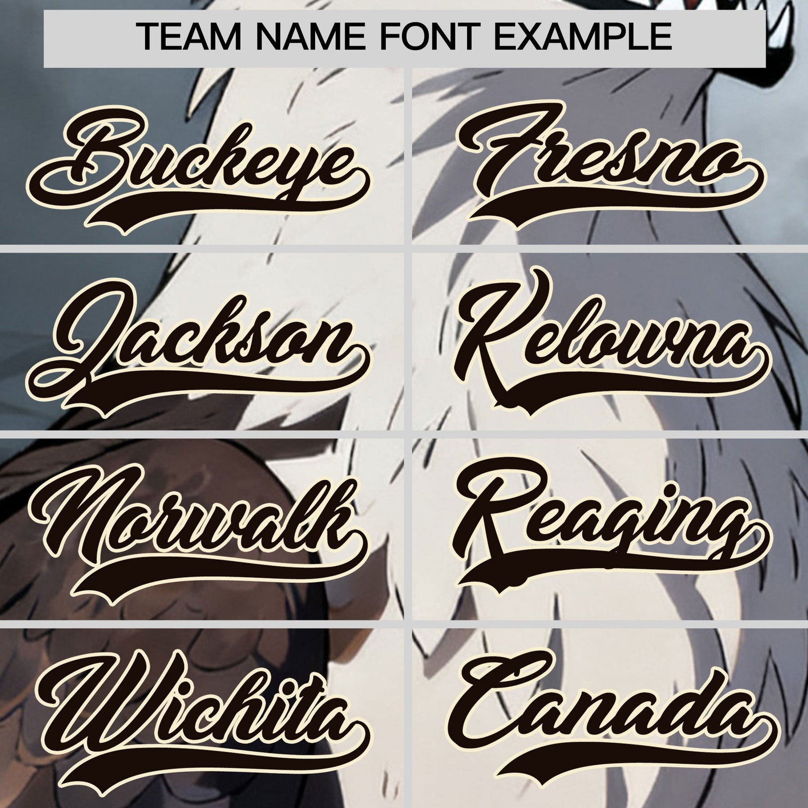 Custom Cream Brown Eagle Animal Series Personalization Graffiti Pattern Baseball Jersey| KXKSHOP