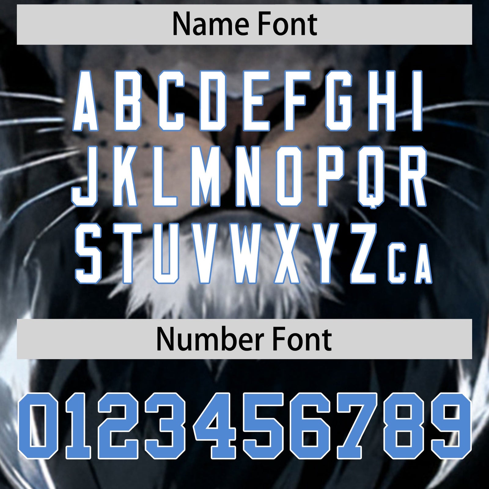 Custom Black Powder Blue White Lion Animal Series Personalization Graffiti Pattern Baseball Jersey| KXKSHOP