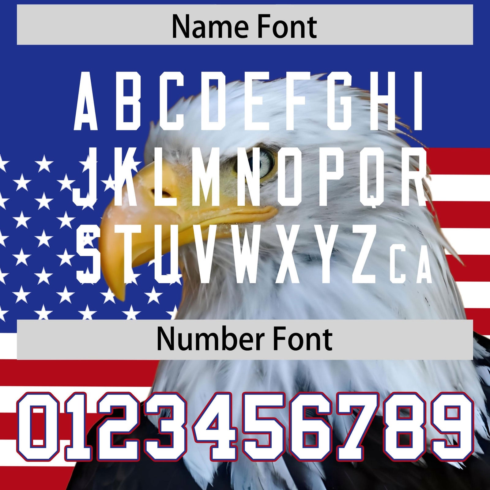 Custom Royal Blue White Red American Flag Graffiti Pattern Split Fashion Independence Day Stretch Fabric Baseball Jersey| KXKSHOP