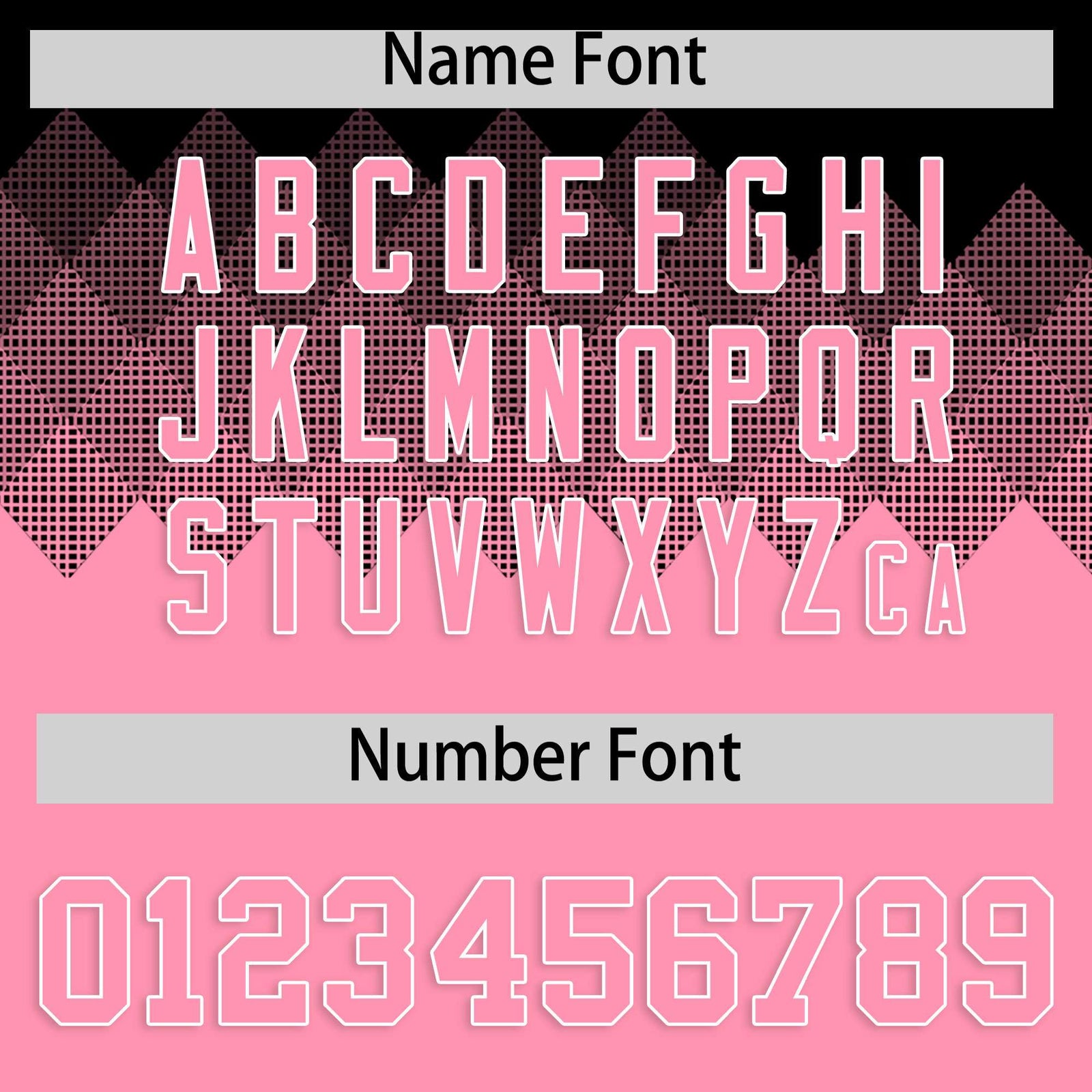 Custom Black Light Pink Grid Blur Pattern Authentic Baseball Jersey