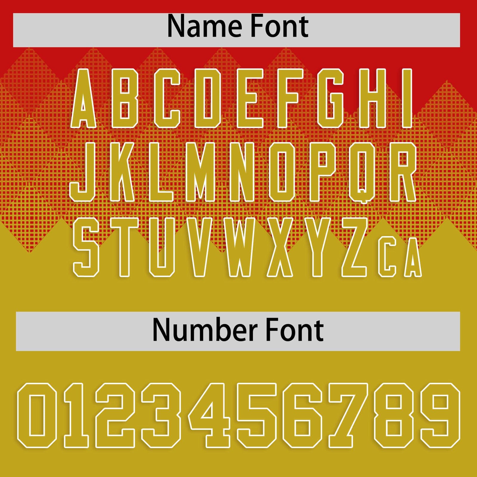 Custom Red Old Gold Grid Blur Pattern Authentic Baseball Jersey