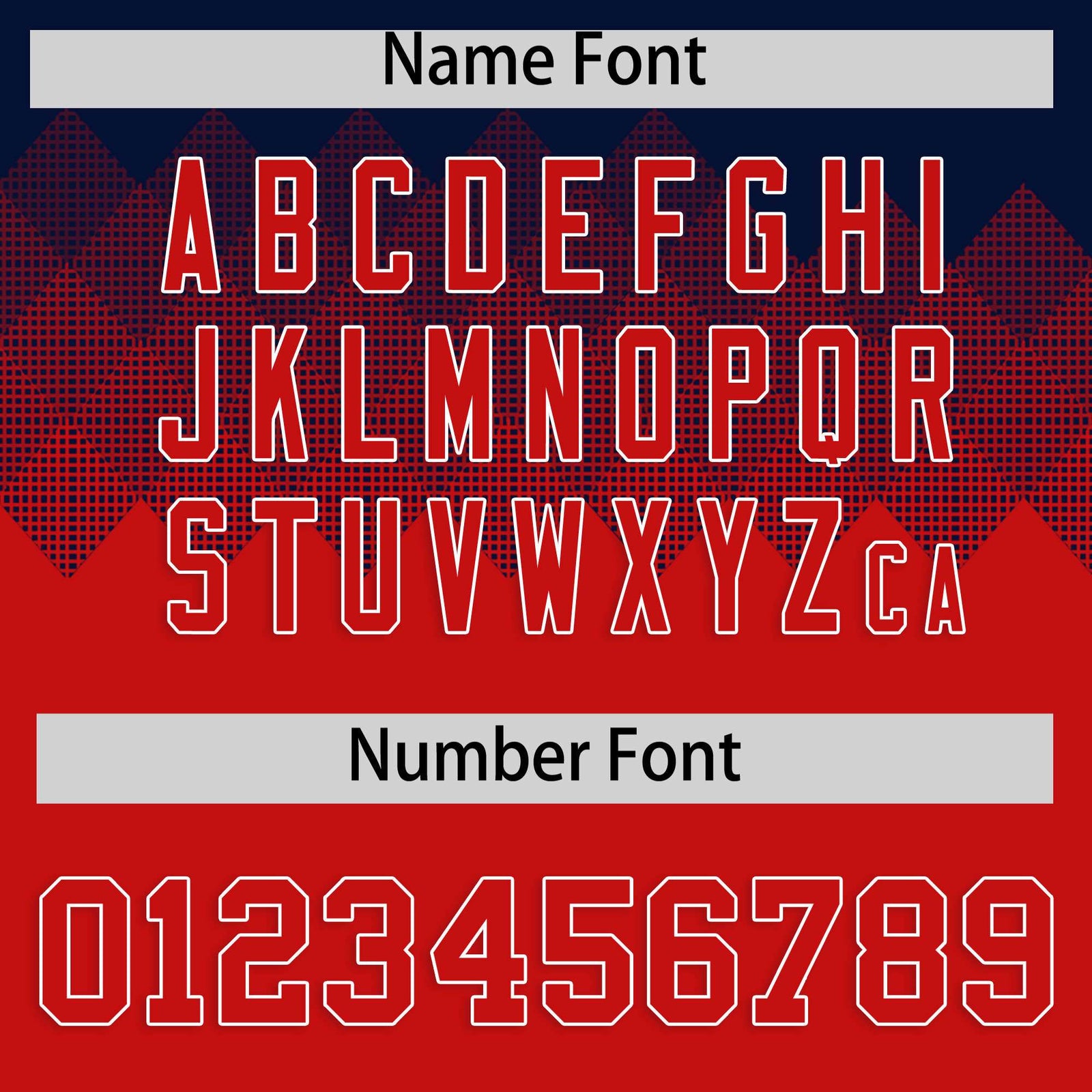 Custom Navy Red Grid Blur Pattern Authentic Baseball Jersey