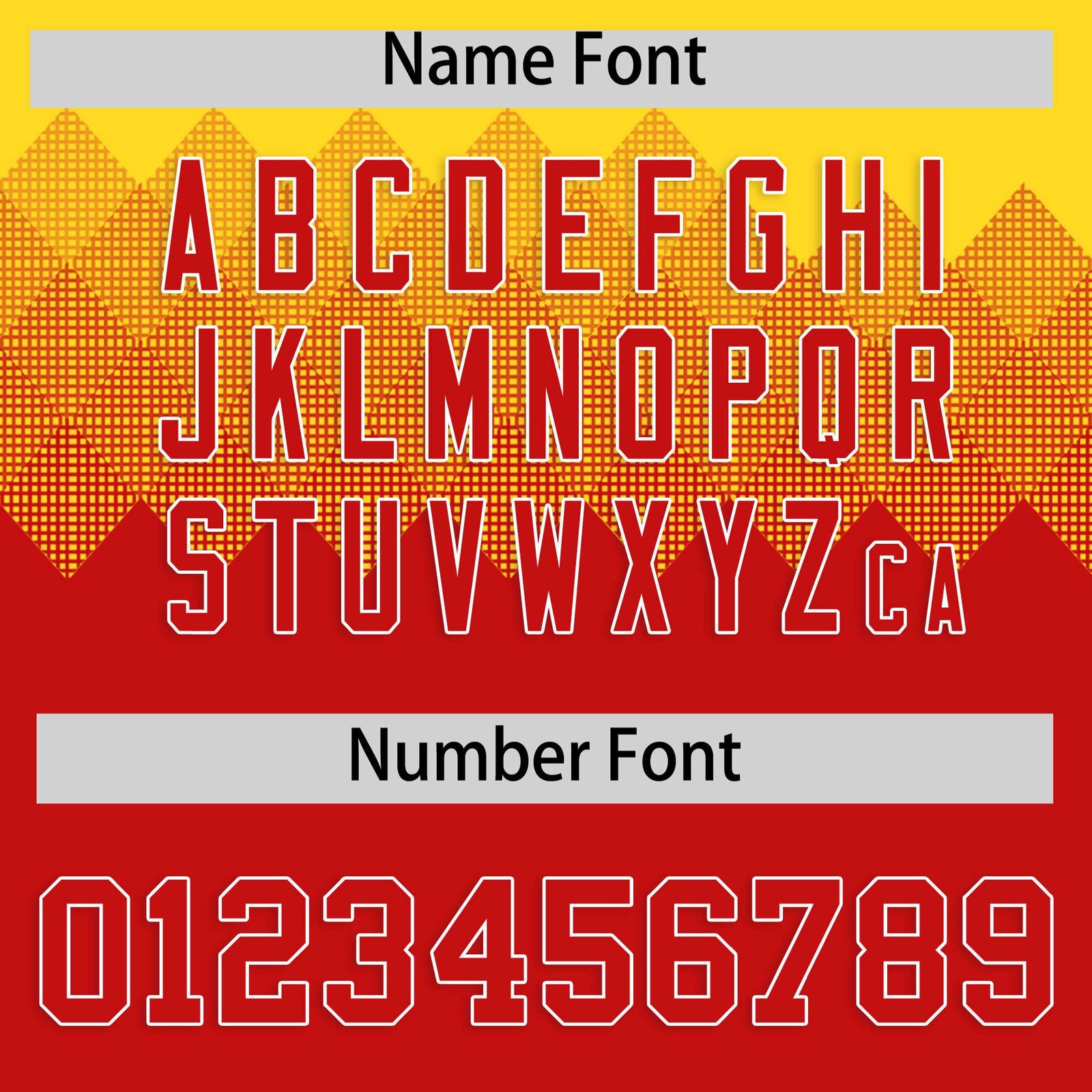 Custom Gold Red Grid Blur Pattern Authentic Baseball Jersey