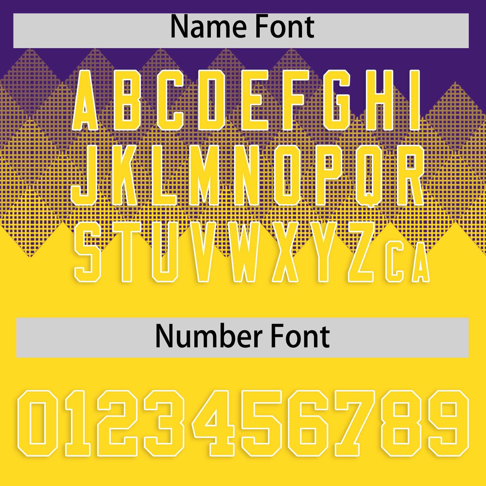 Custom Purple Gold Grid Blur Pattern Authentic Baseball Jersey