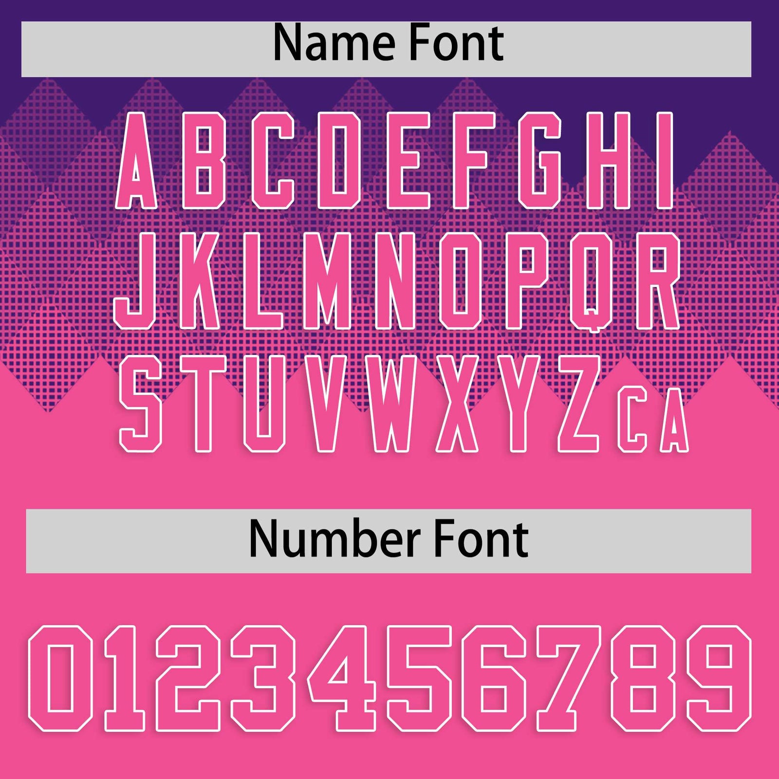 Custom Purple Pink Grid Blur Pattern Authentic Baseball Jersey