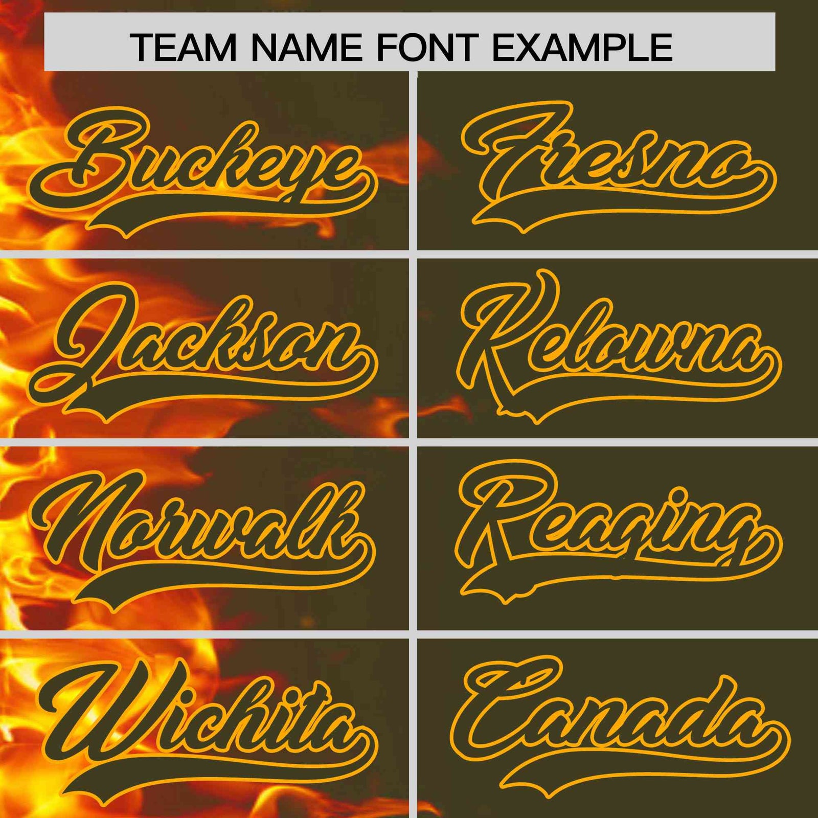 Custom Olive Personalized 3D Flame Design Authentic Baseball Jersey