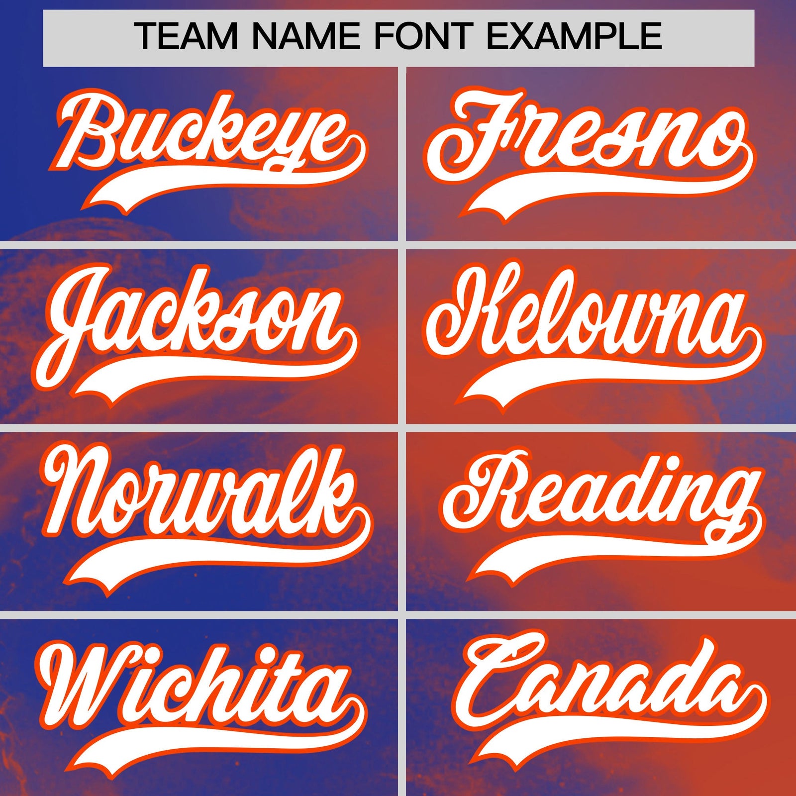 Custom Royal Blue Orange White skeleton Graffiti Pattern Quick Dry Baseball Jersey| KXKSHOP