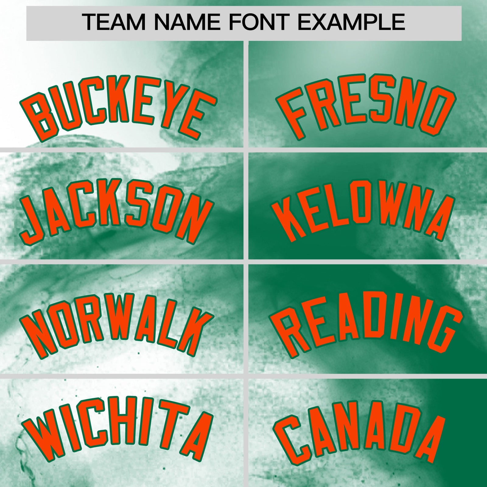 Custom White Kelly Green Orange skeleton Graffiti Pattern Quick Dry Baseball Jersey| KXKSHOP