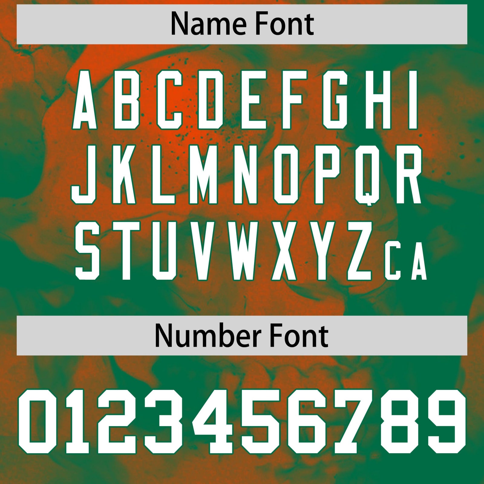 Custom Orange Kelly Green White skeleton Graffiti Pattern Quick Dry Baseball Jersey| KXKSHOP