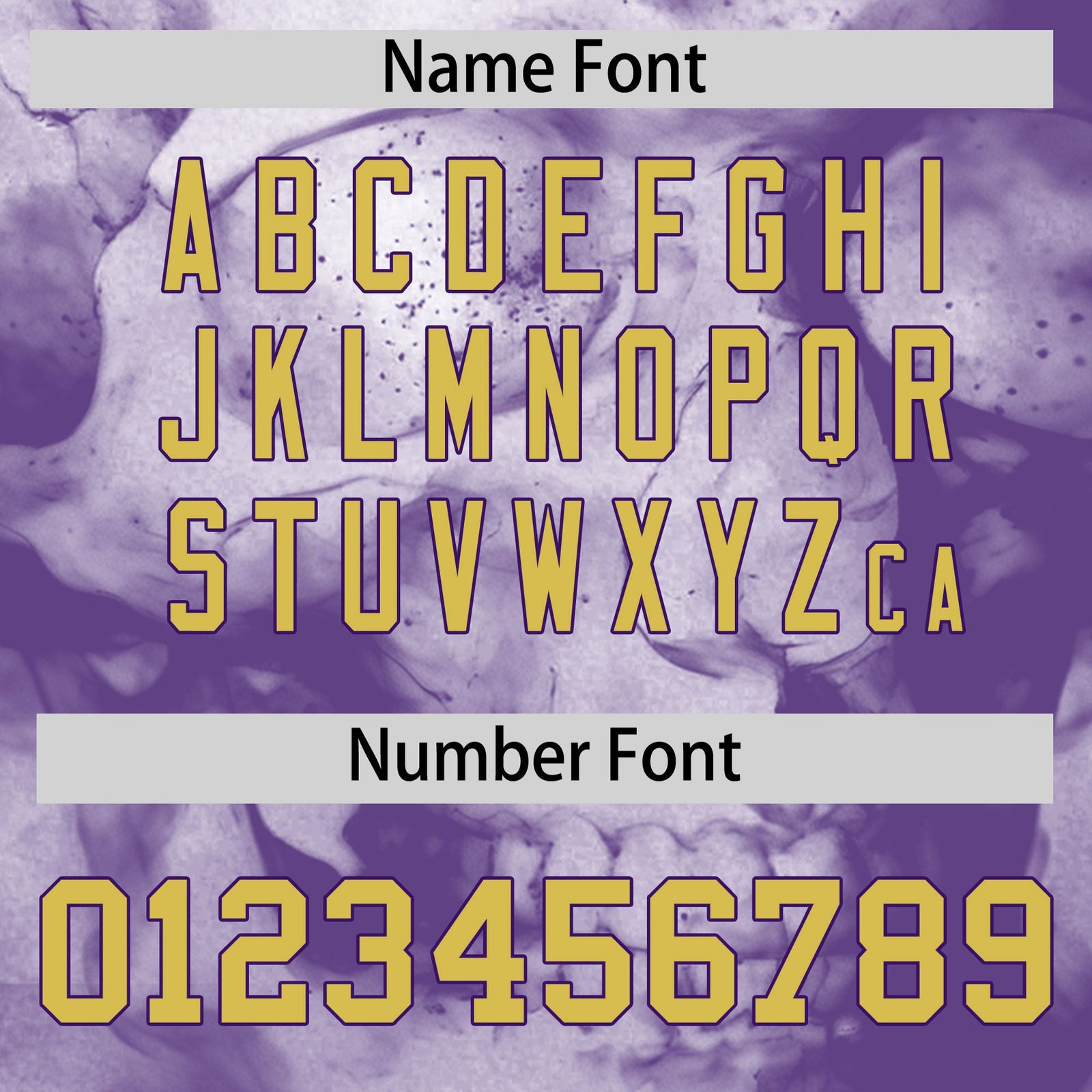 Custom White Purple Old Gold skeleton Graffiti Pattern Quick Dry Baseball Jersey| KXKSHOP