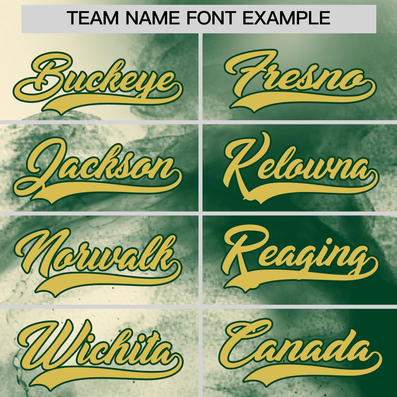 Custom Cream Dark Green Old Gold skeleton Graffiti Pattern Quick Dry Baseball Jersey| KXKSHOP