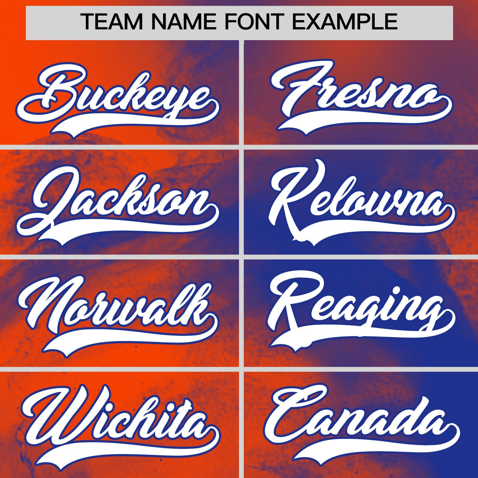 Custom Orange Royal Blue White skeleton Graffiti Pattern Lightweight Baseball Jersey| KXKSHOP