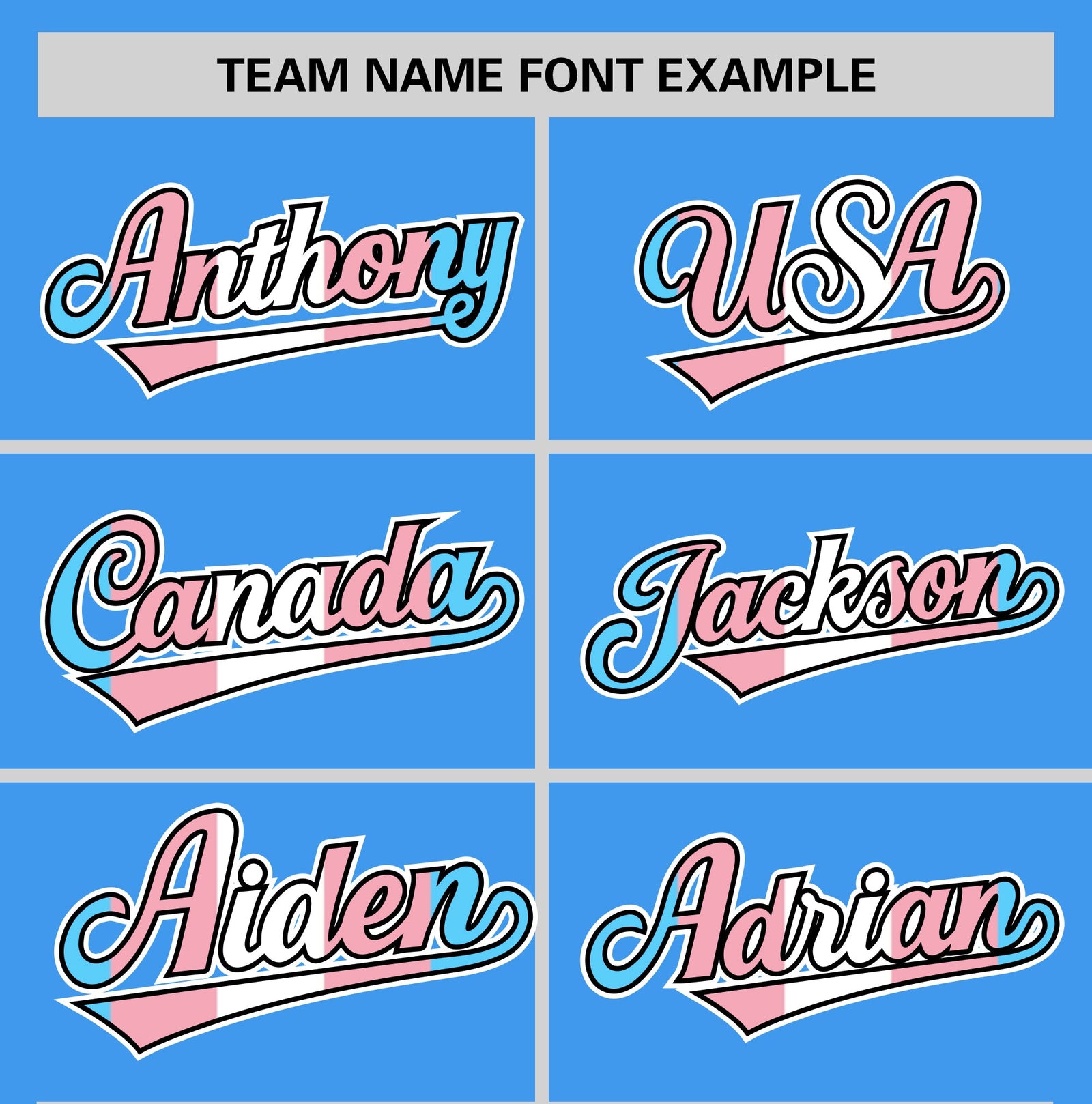 Custom Powder Blue Black Transgender For Pride Month Classic Style Baseball Jersey| KXKSHOP